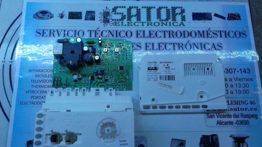 Placa de lavavajillas Electrolux-Zanussi EDW500AE P