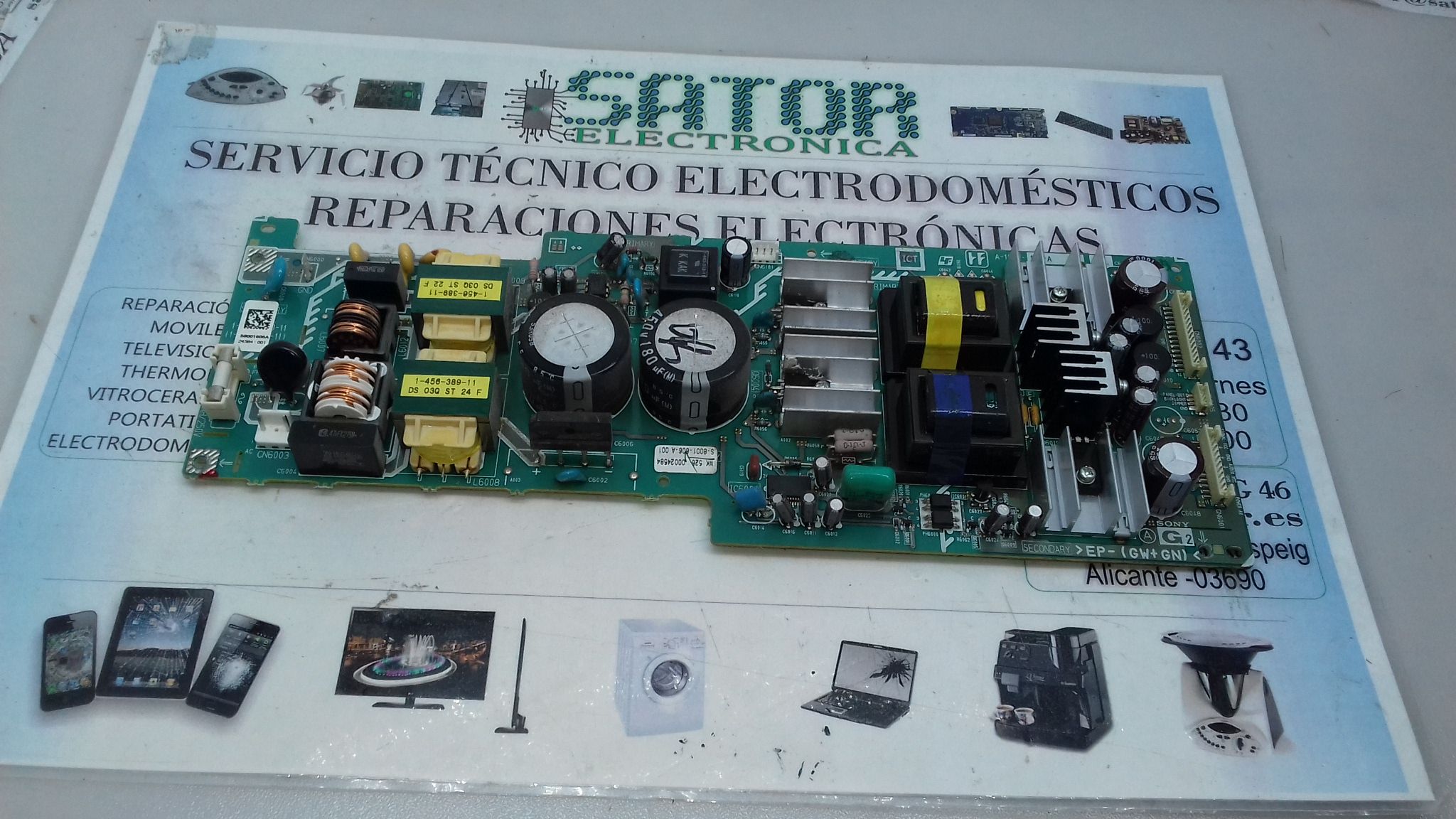 Fuente Alimentación A-1072-166-A
