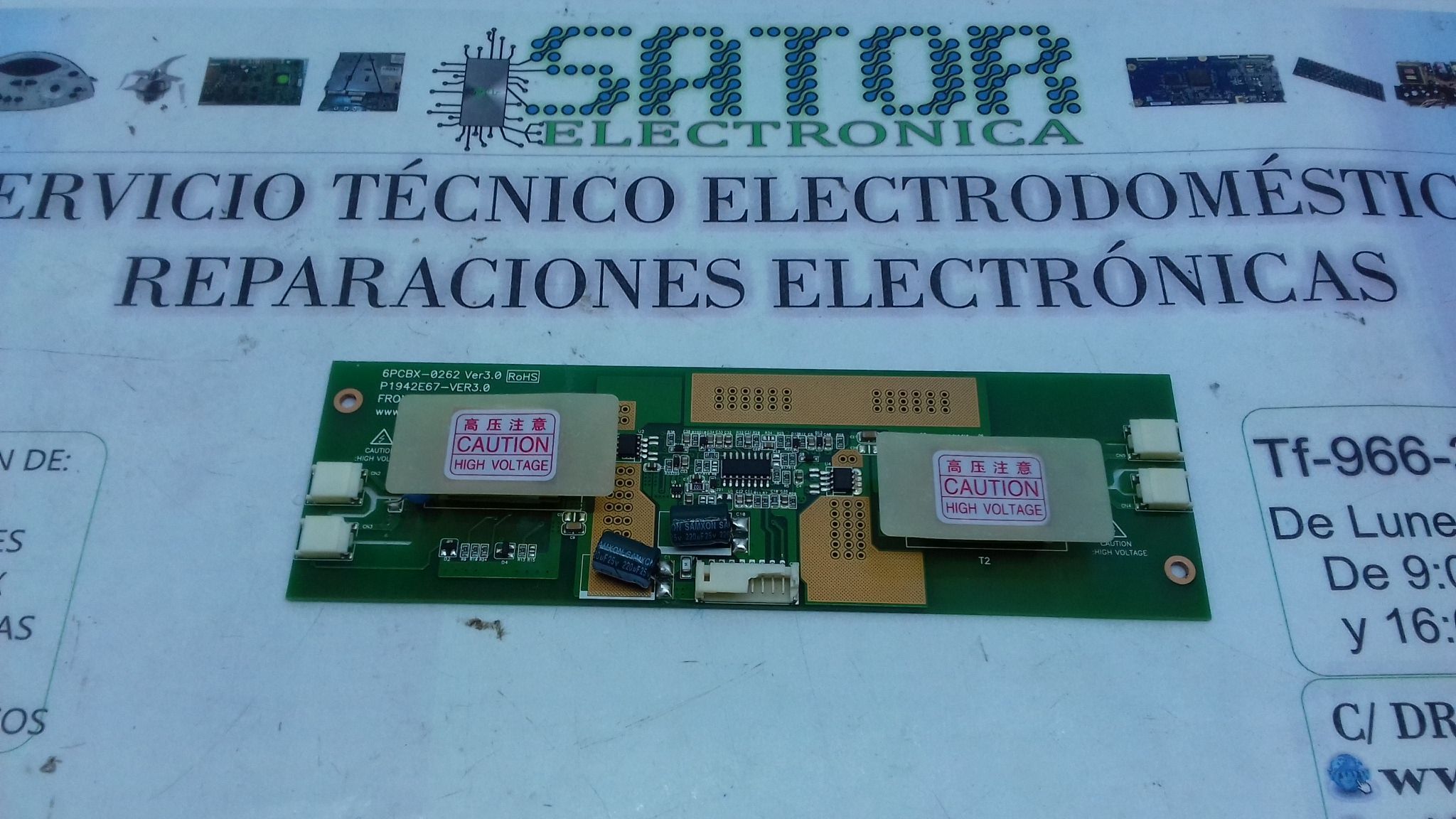 Placa Inverter 6pcbx-0262 P1942e67 Ver3.0
