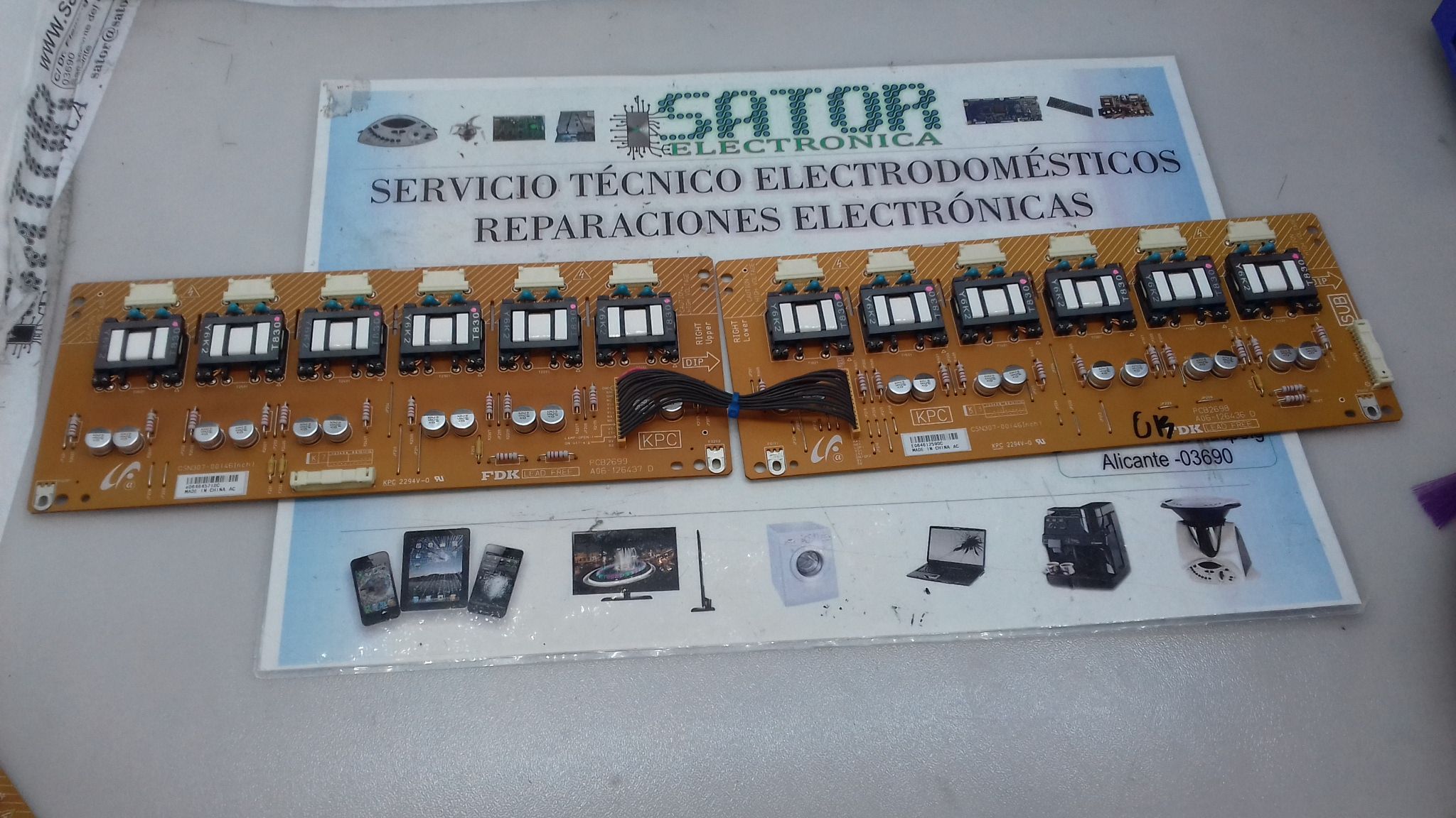 Circuito Inverter Pcb2698 - Pcb2699
