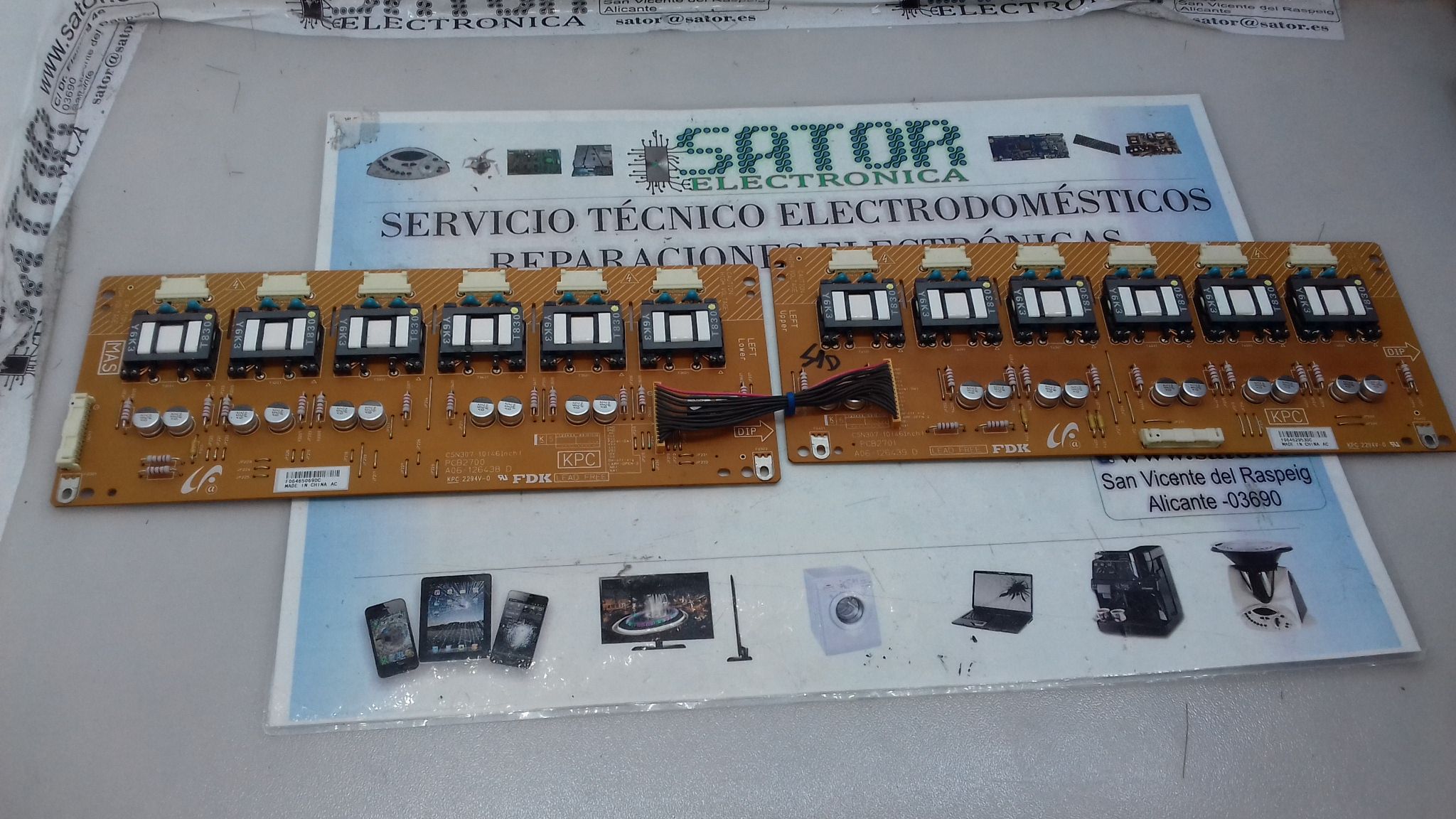Circuito Inverter Pcb2700 - Pcb2701