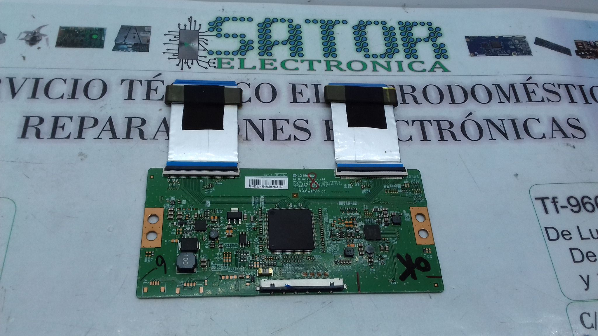 Placa T-Com 6870c-0535b V15uhd Tm120