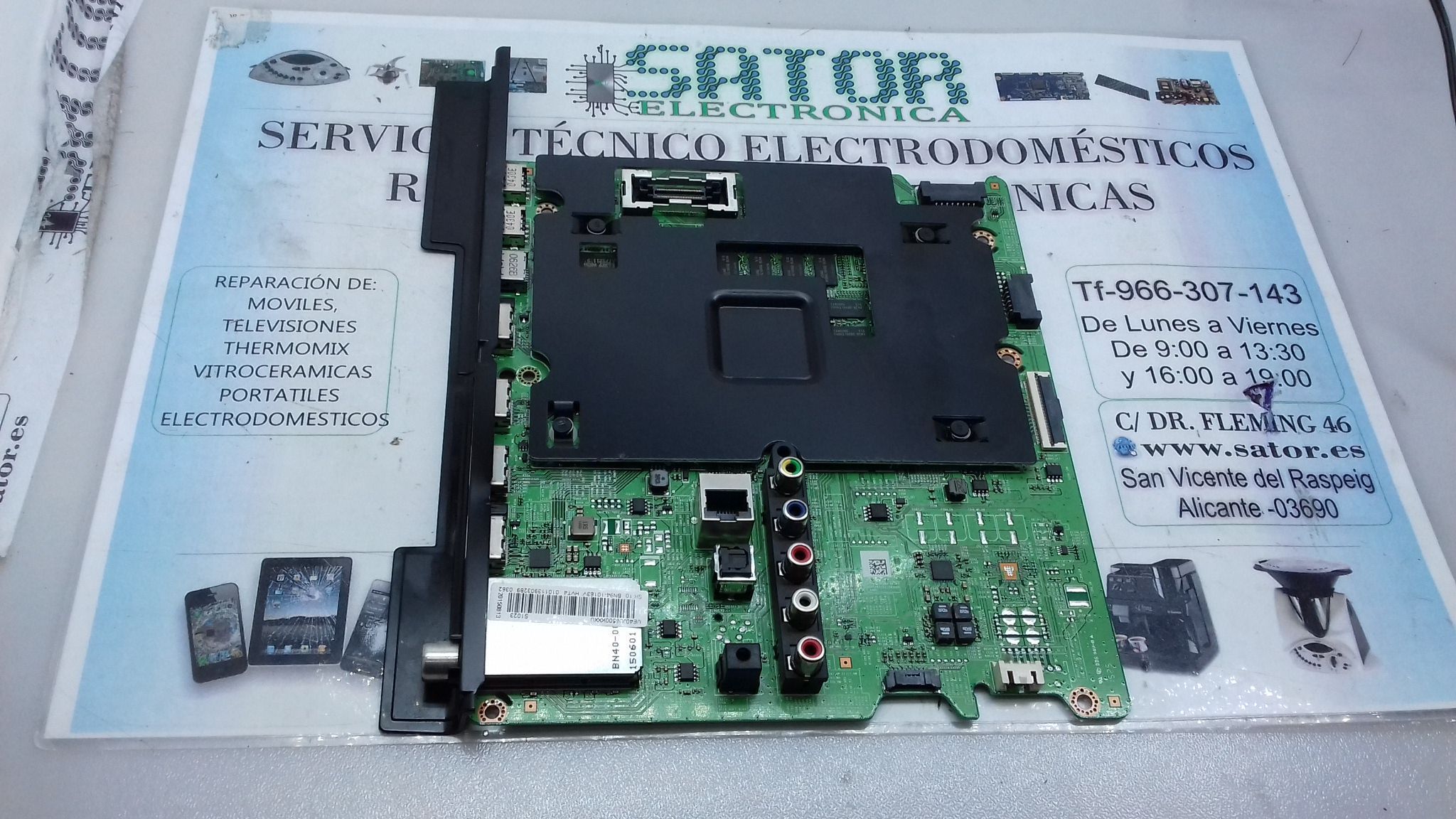 Main Board, Placa Main Bn41-02344d Bn94-10163v Bn62-00726a