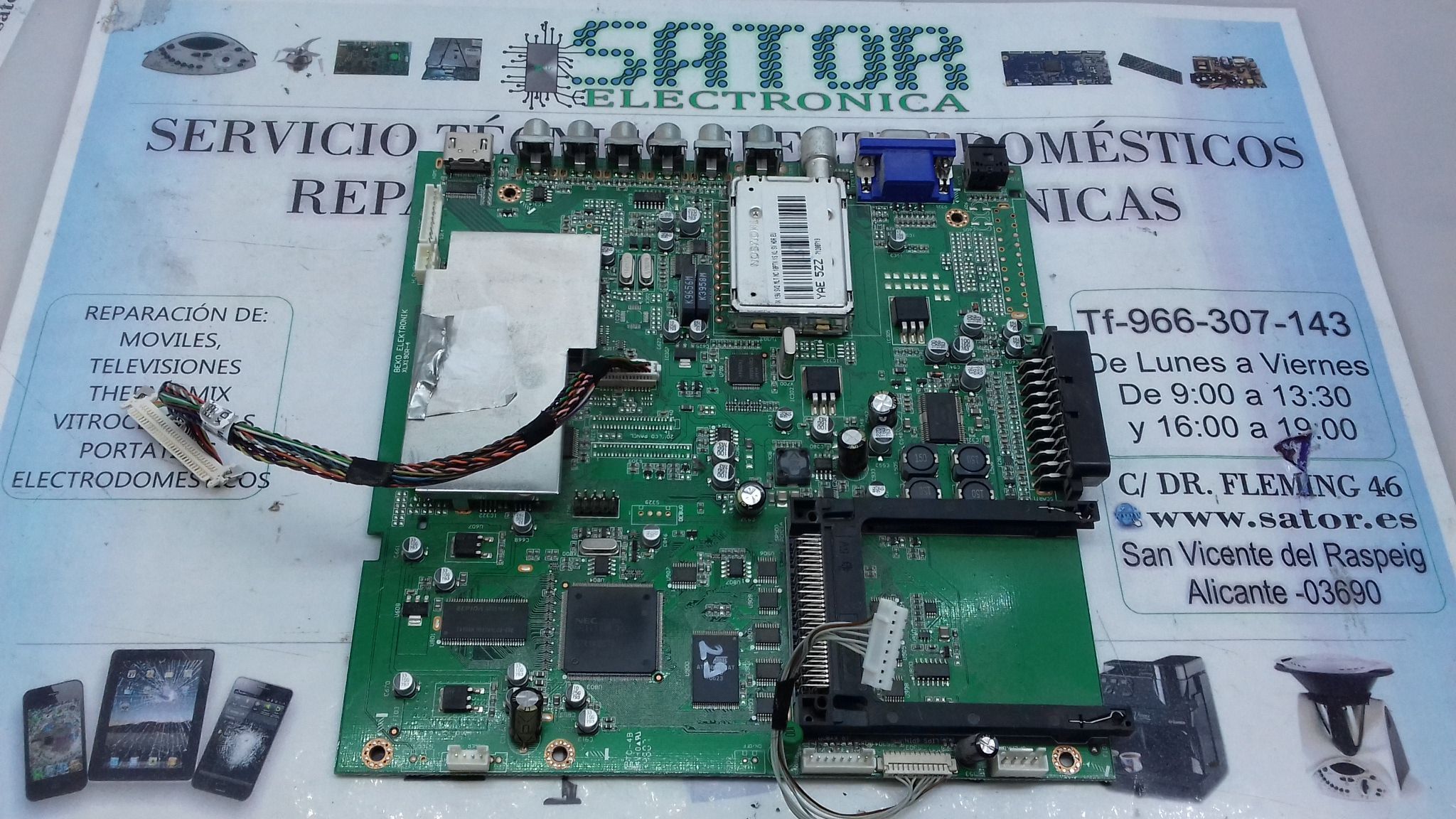 Placa Main Xlx190r-4