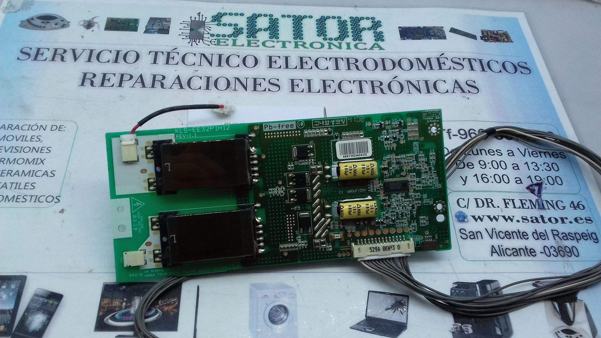 Placa Inverter Kls-Ee32pih12 6632l-0529a