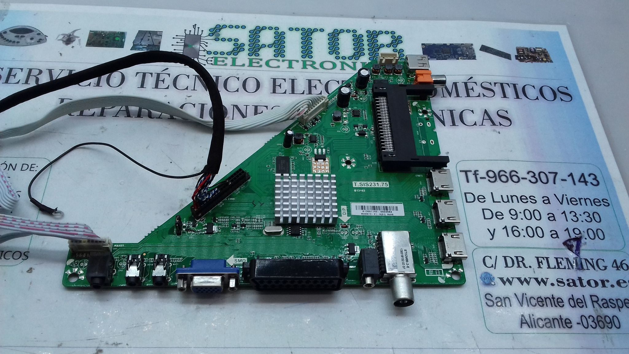 Placa Main T.Sis231.75