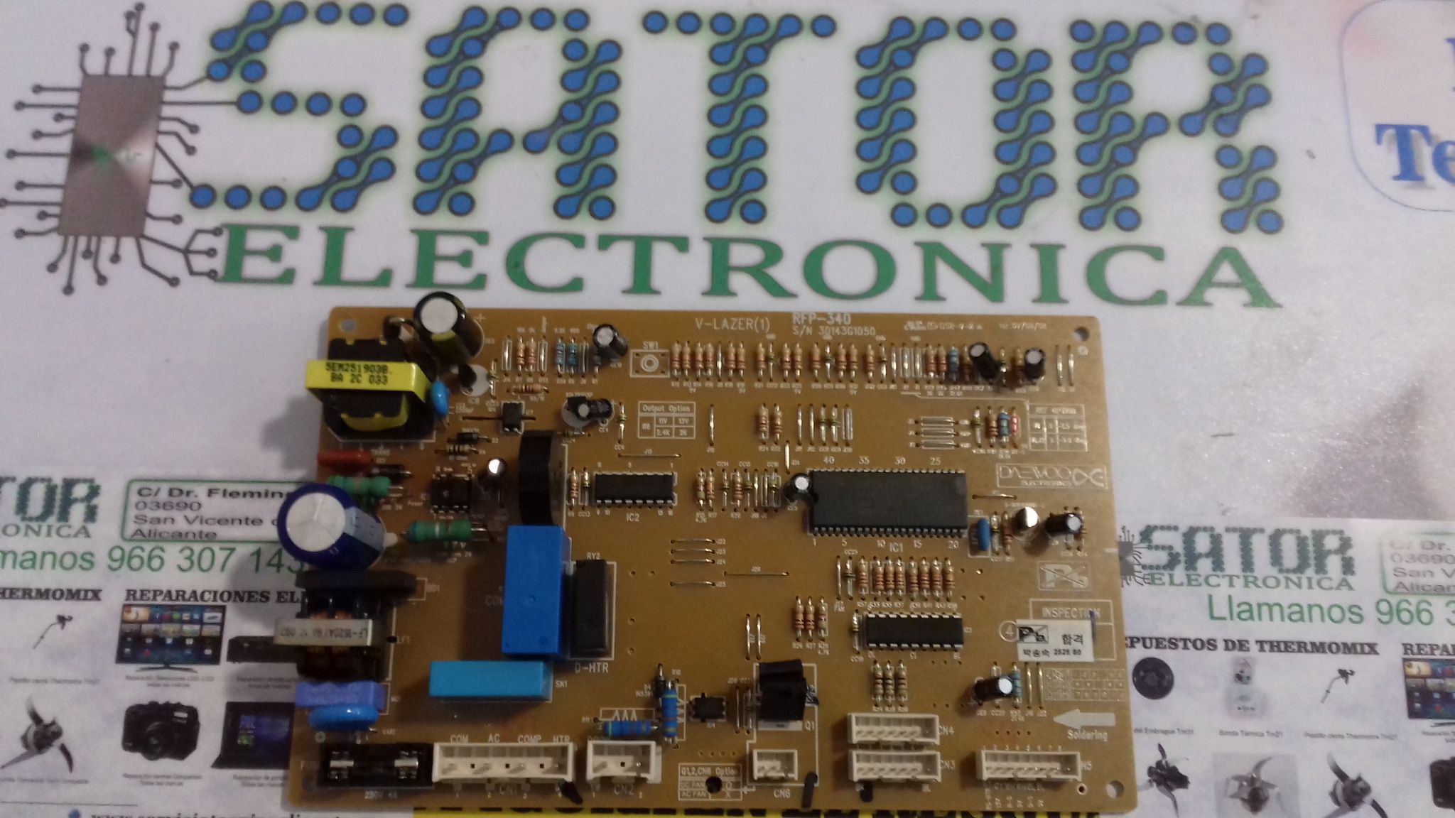 Reparar Módulo Electrónico Daewoo Electronics Rfp-340