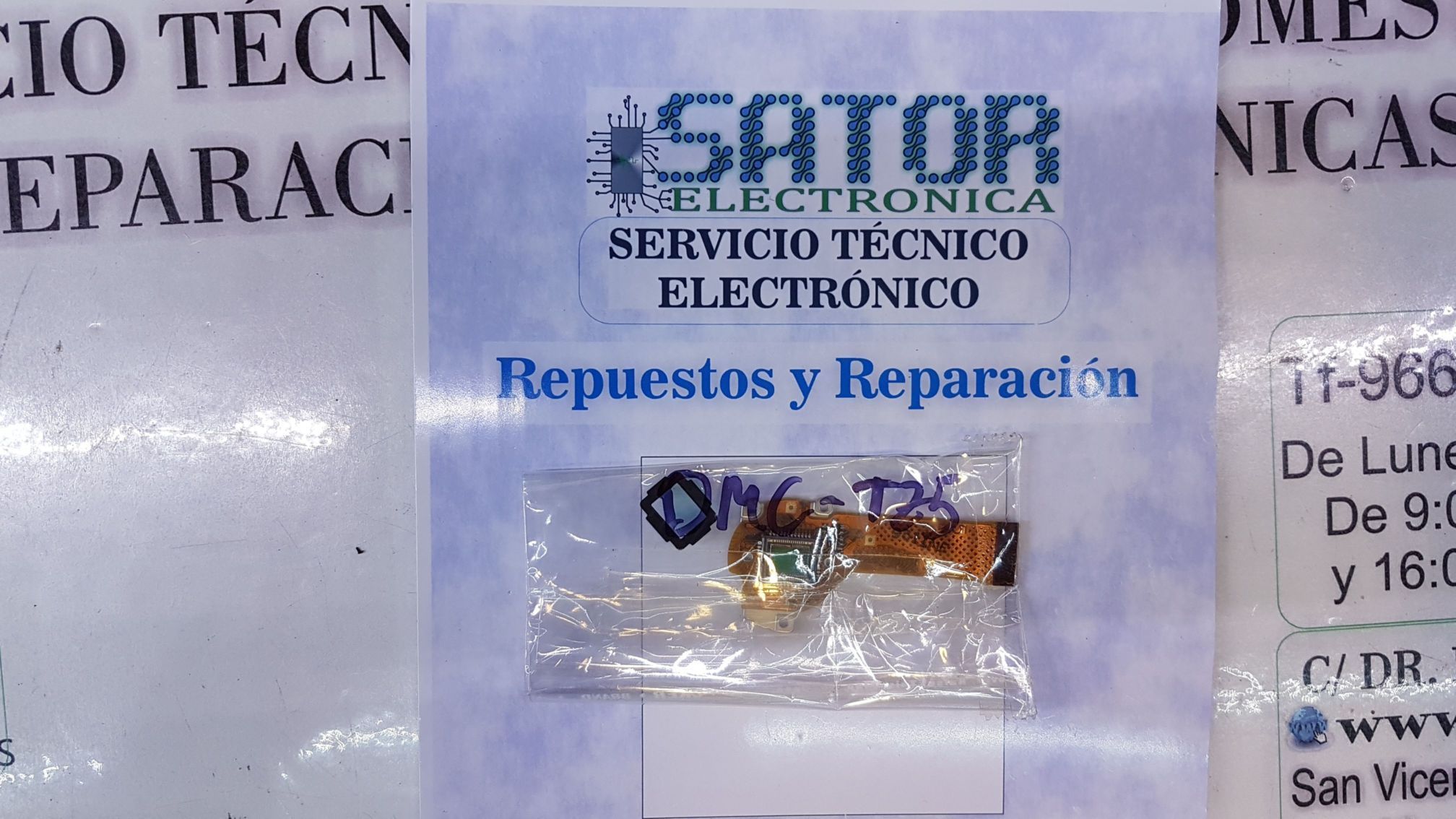 Ccd Óptica Cámara Dmc-Tz5 Sator Electrónica