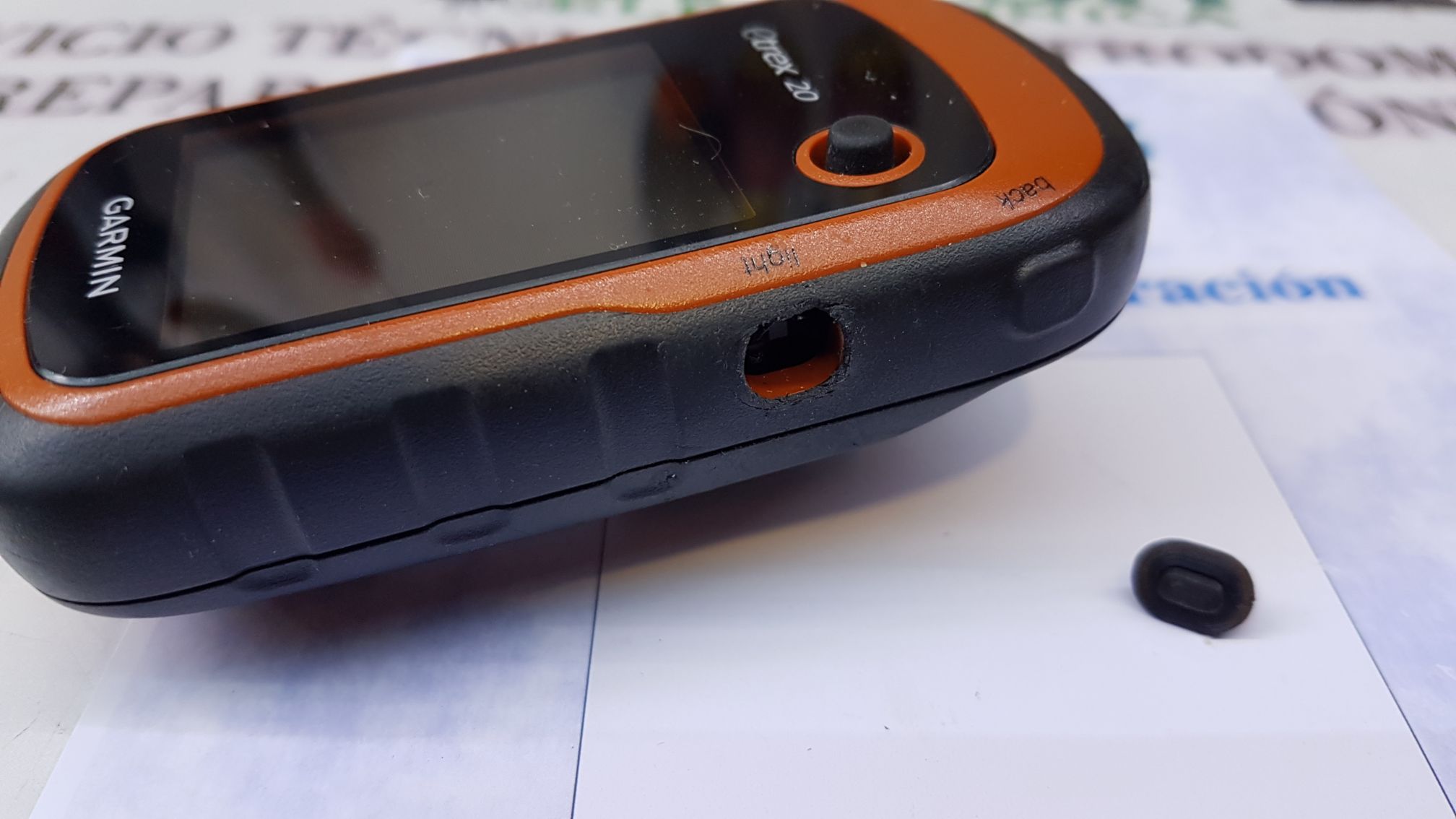 Boton Garmin Etrex 20 Sator Electronica