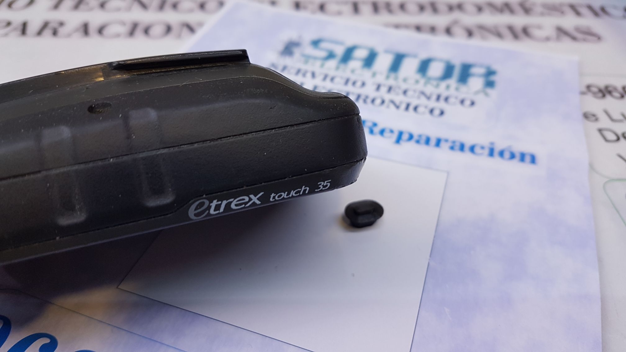 Boton Garmin Etrex touch 35 Sator Electronica