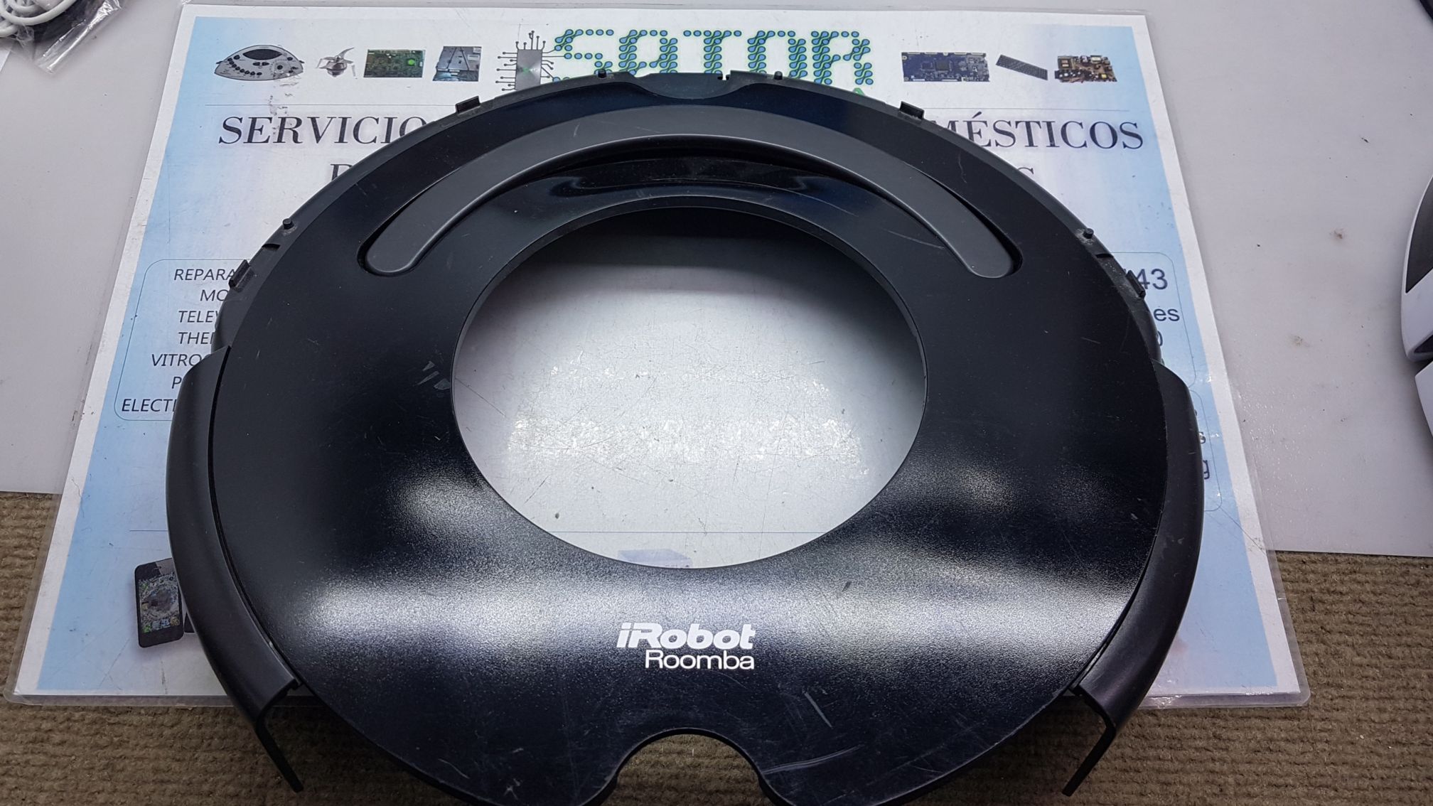 Carcasa Superior Con Asa Roomba Varios Modelos