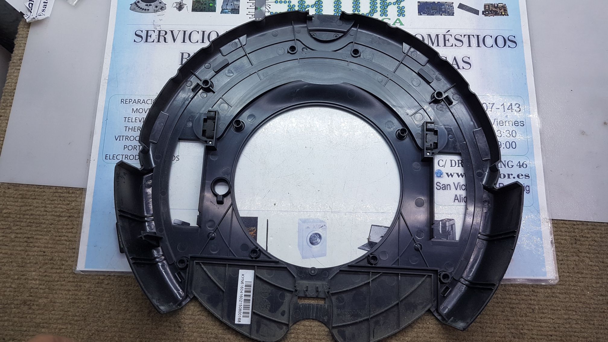Tapa superior carcasa plastico Roomba Sator Electronica