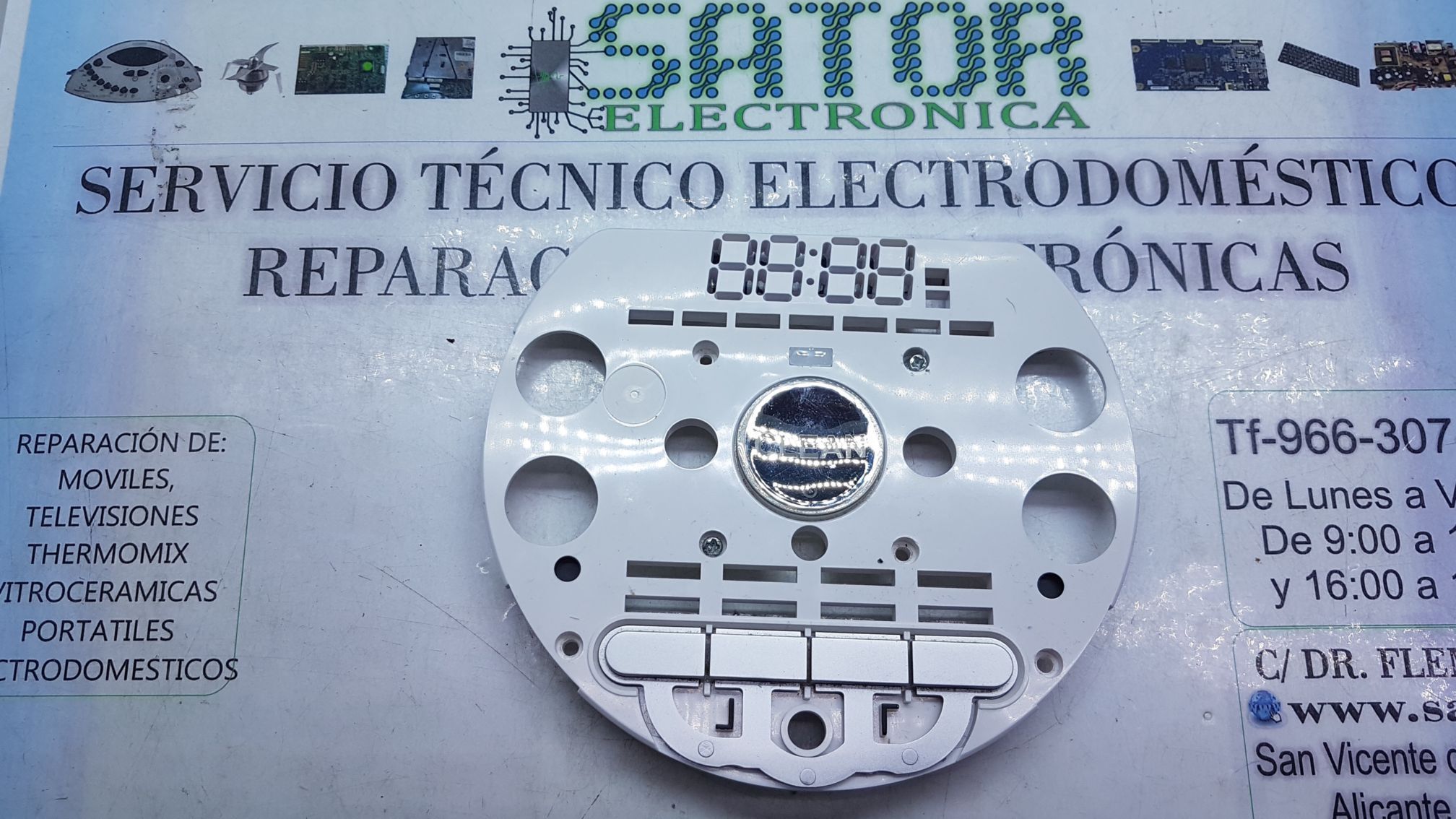 tapa superior botones Roomba Sator Electronica