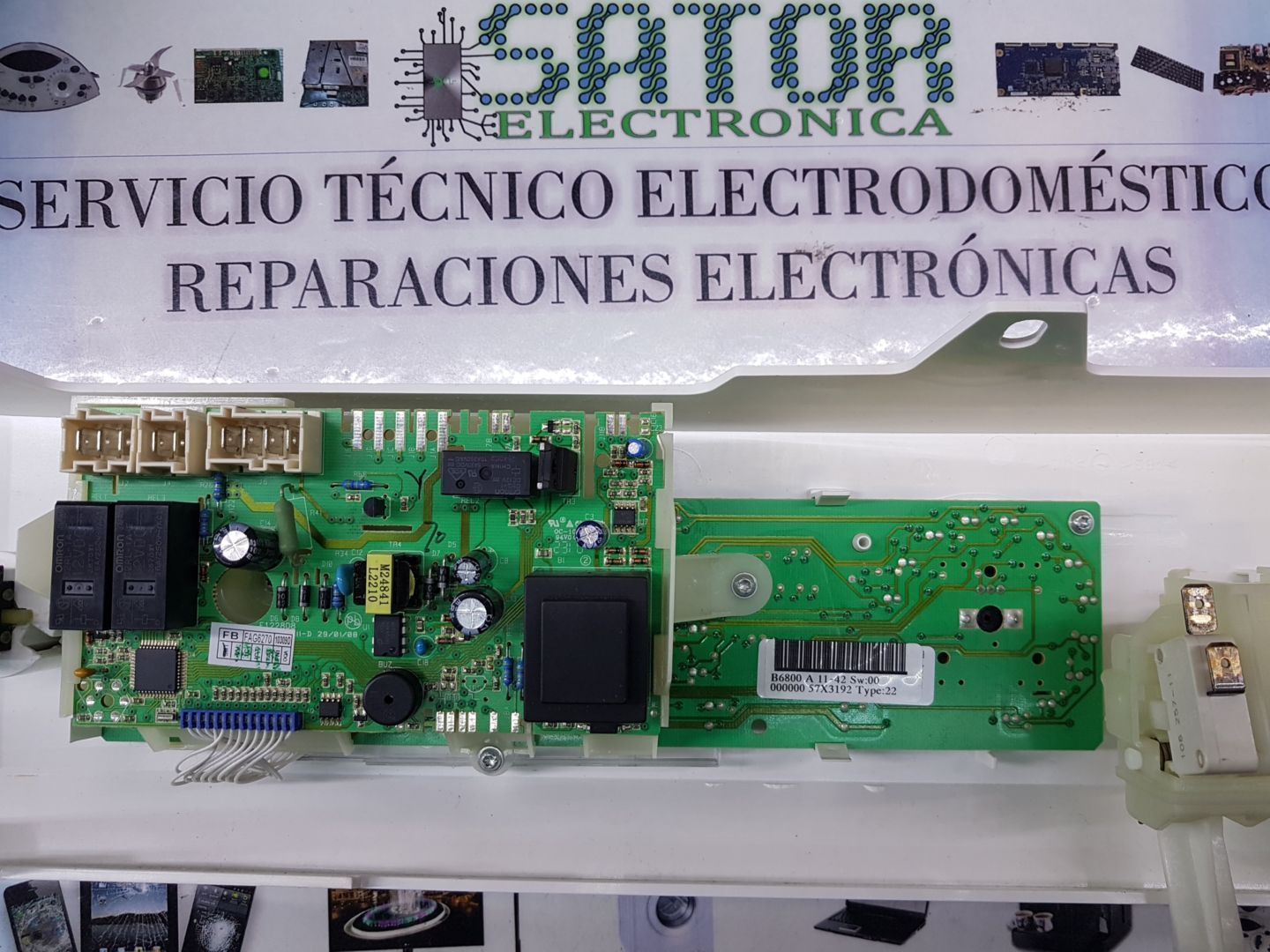 reparacion de circuito F122808 en Sator Electronica