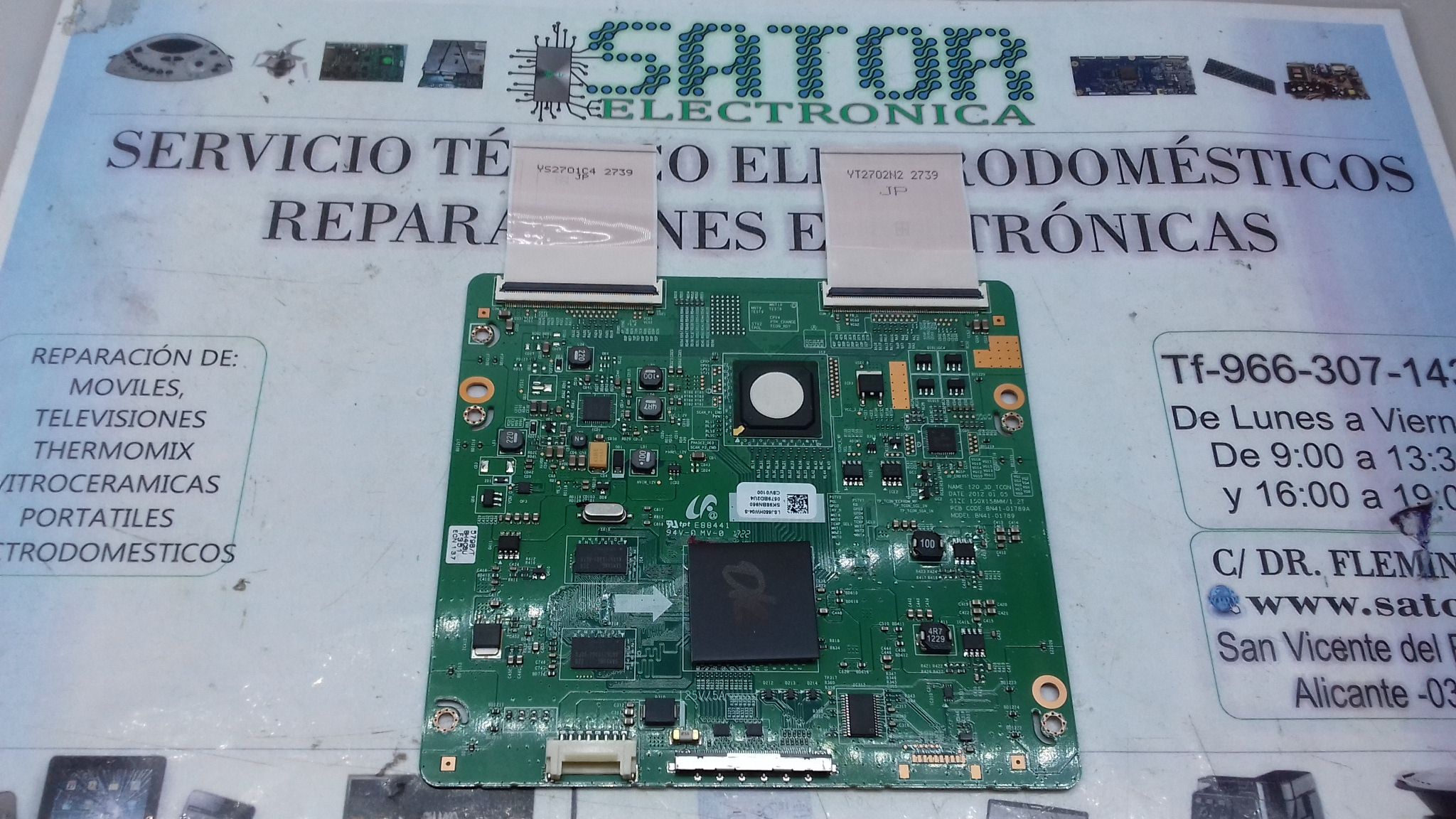 Placa T-Com Bn41-01789a Lsj550hw04-S