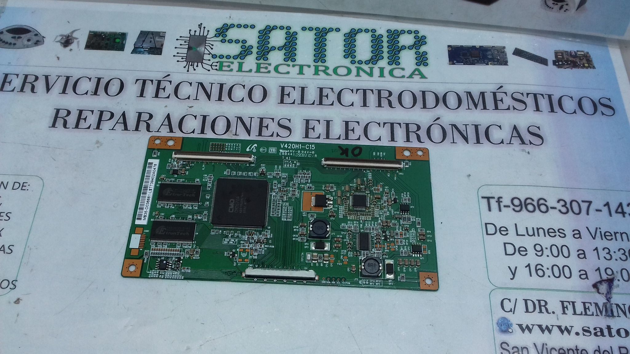 Placa T-Com V420h1-C15 (35-D036881)