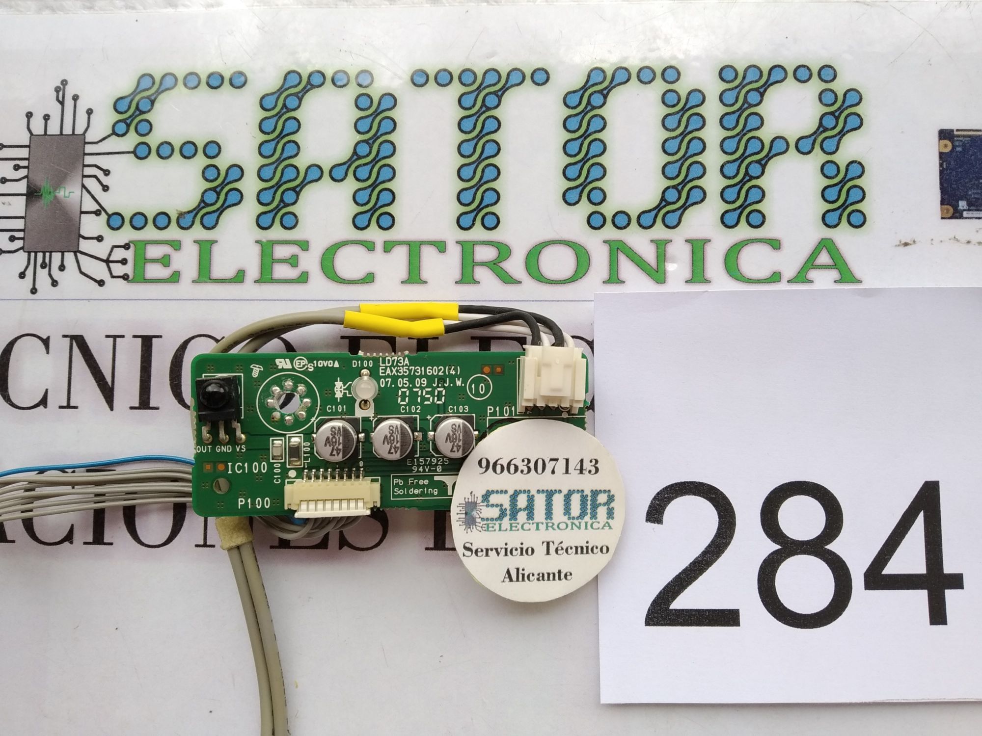 Botón De Encendido Sensor Ir Eax35731602(4) Ld73a