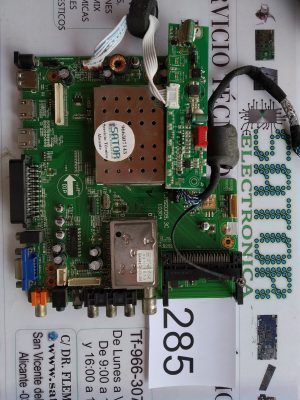 Placa Main T.Msd309.3c 10304 - Inverter Le221202q