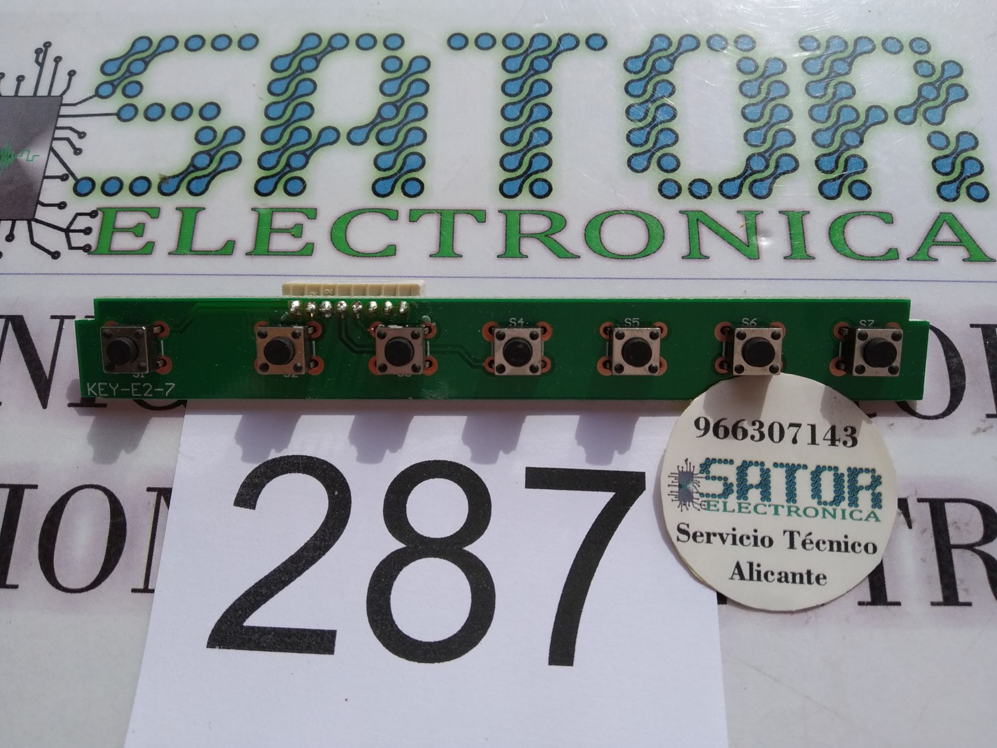 Botonera Sharp Key-E2-7