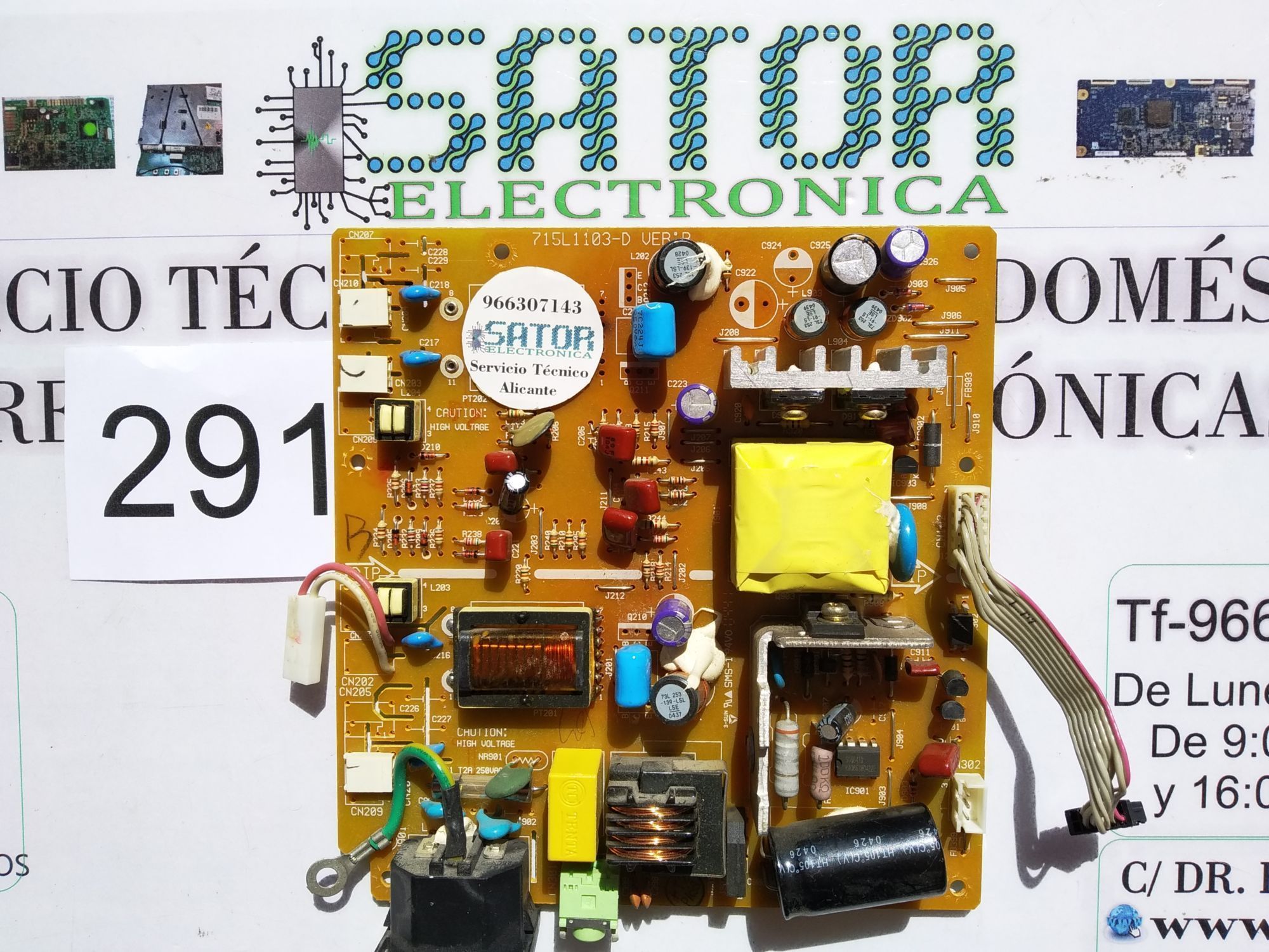 Fuente De Alimentación 715l1103-D Ver:B