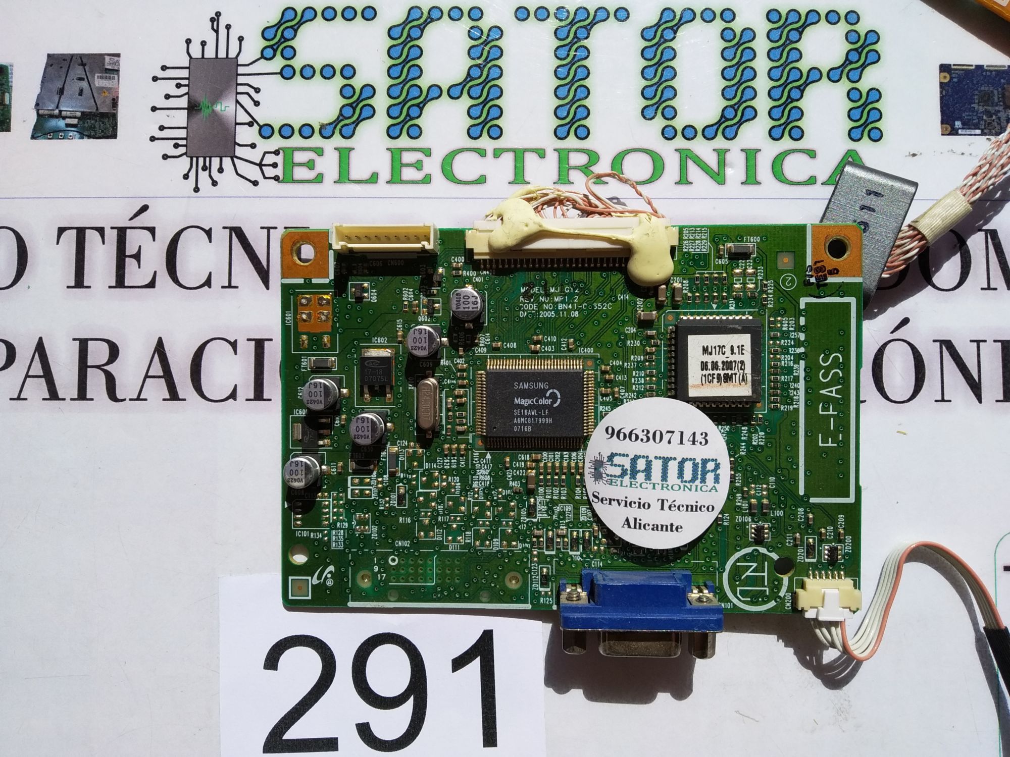 Main Board Bn41-00652c (MJ Gy2)