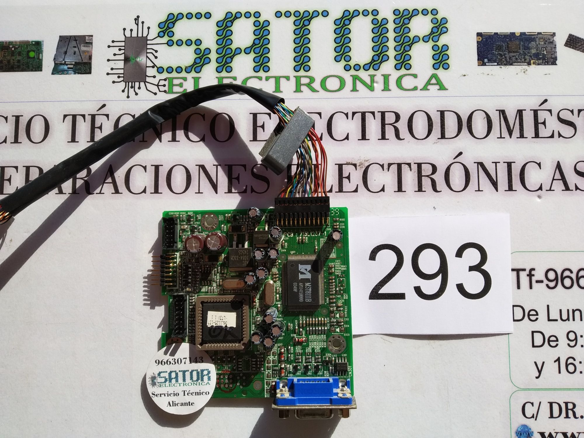 Placa main pcb-715l1237-1