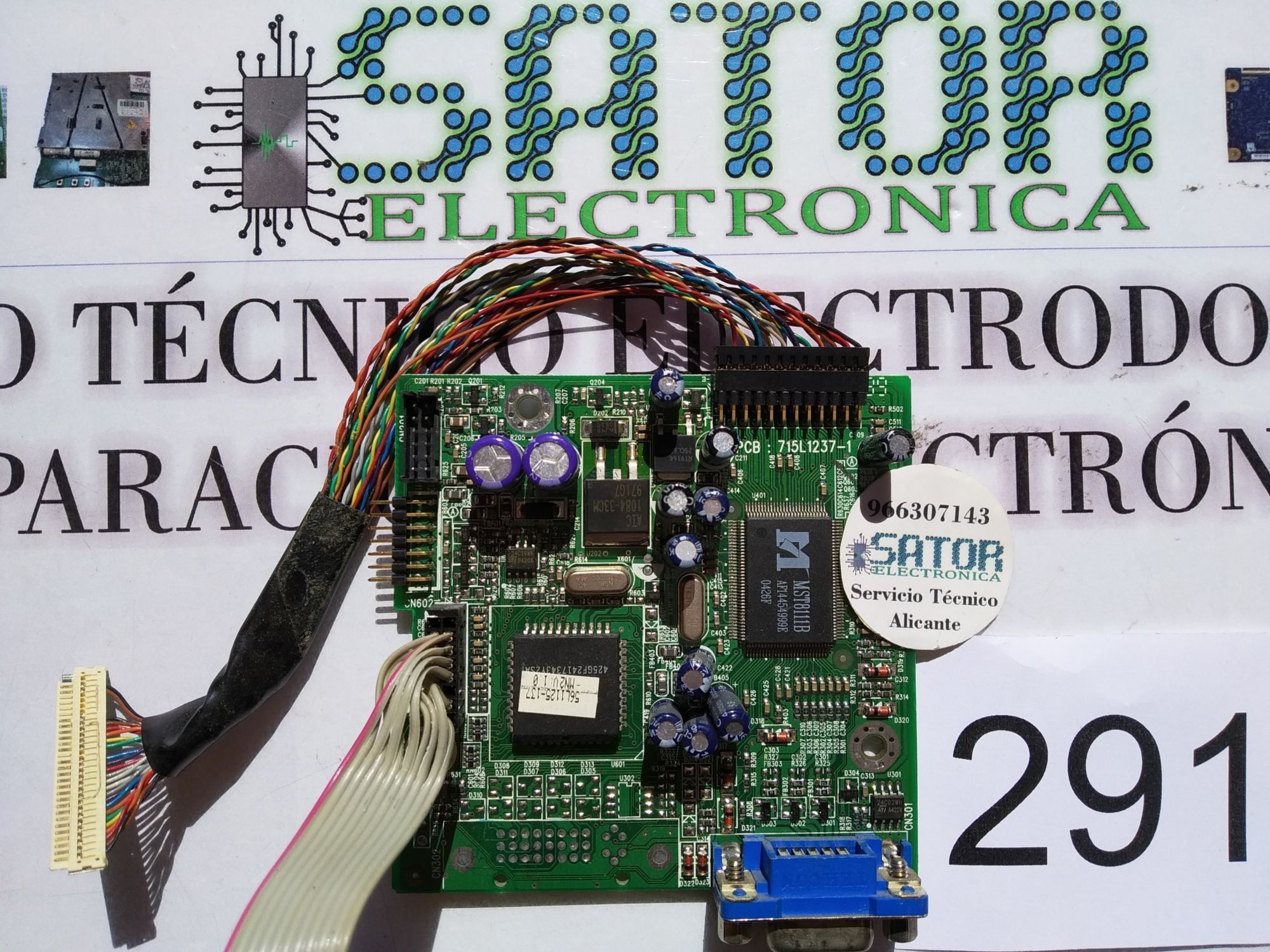 Main Board Pcb 715l1237-1
