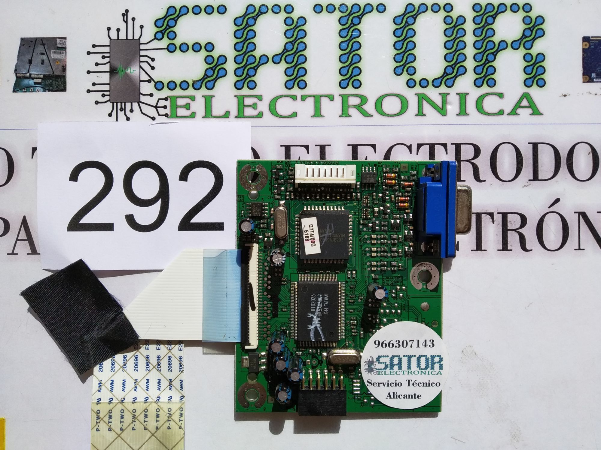 Main Board, Placa Main 48.L1c01.A00 Y Cable Flex 20696