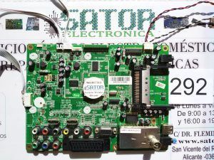 Placa Main Ls18 Jug7.820.886-2 Y Sintonizador Ch Dti1-E4i1vh