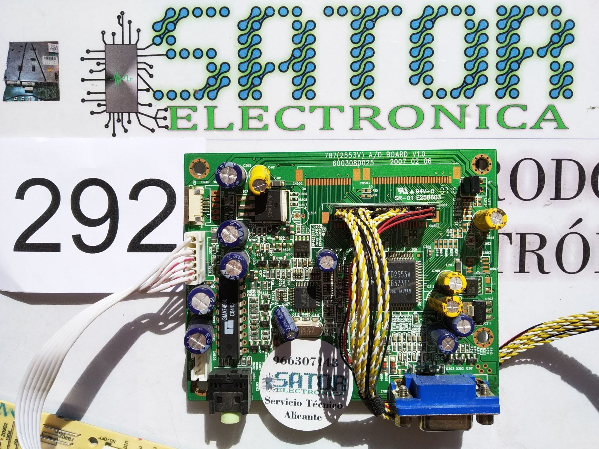 Placa main sr-01-e258603 94v-0