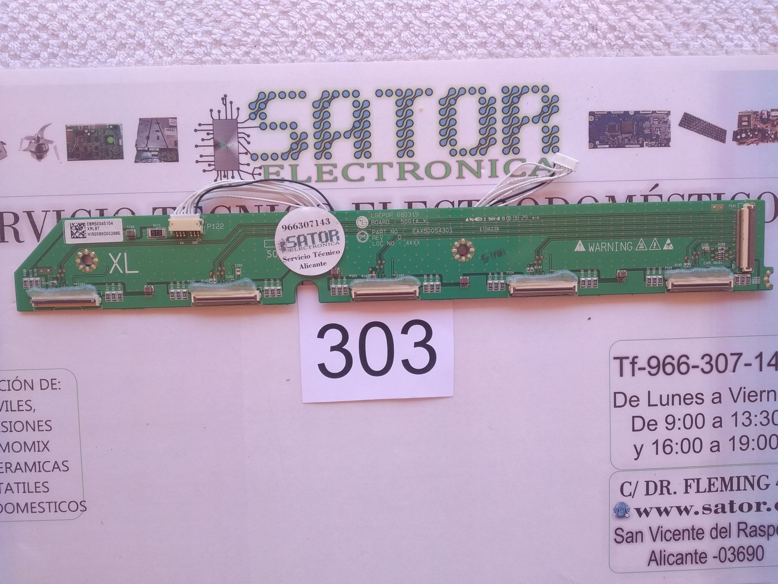 Placa Buffer Board Ebr50045104 Eax50054301