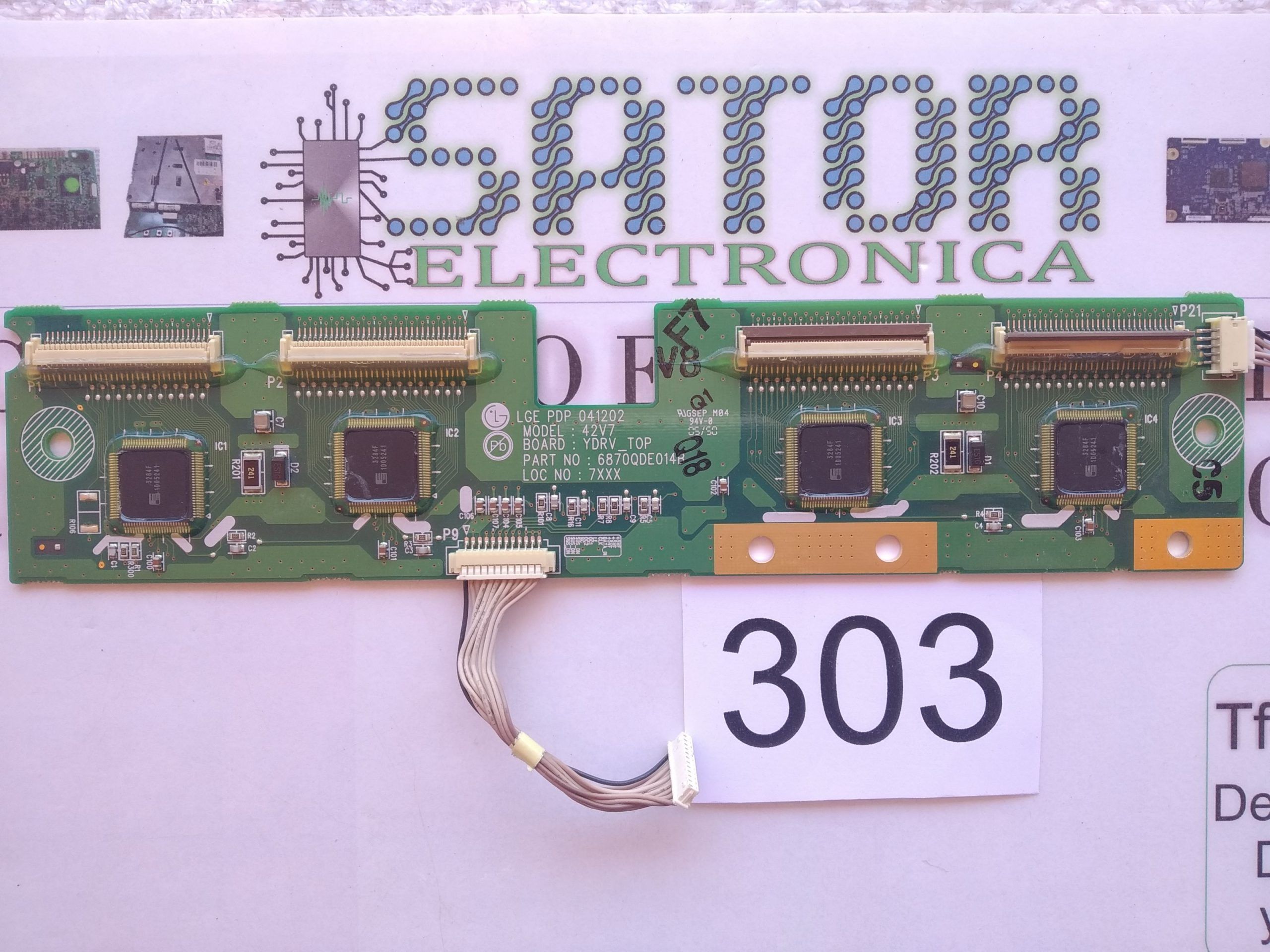 Módulos Buffer Tv O Driver Panel 6870qde114b 6870qfe114b