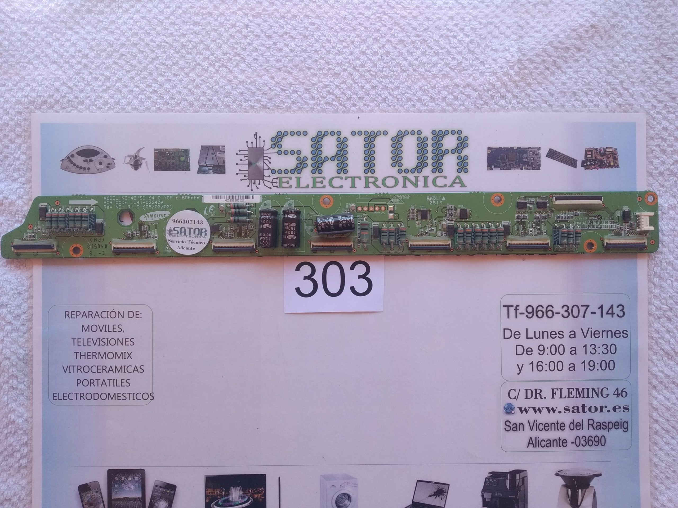 Placa Buffer Board Lj41-02243a