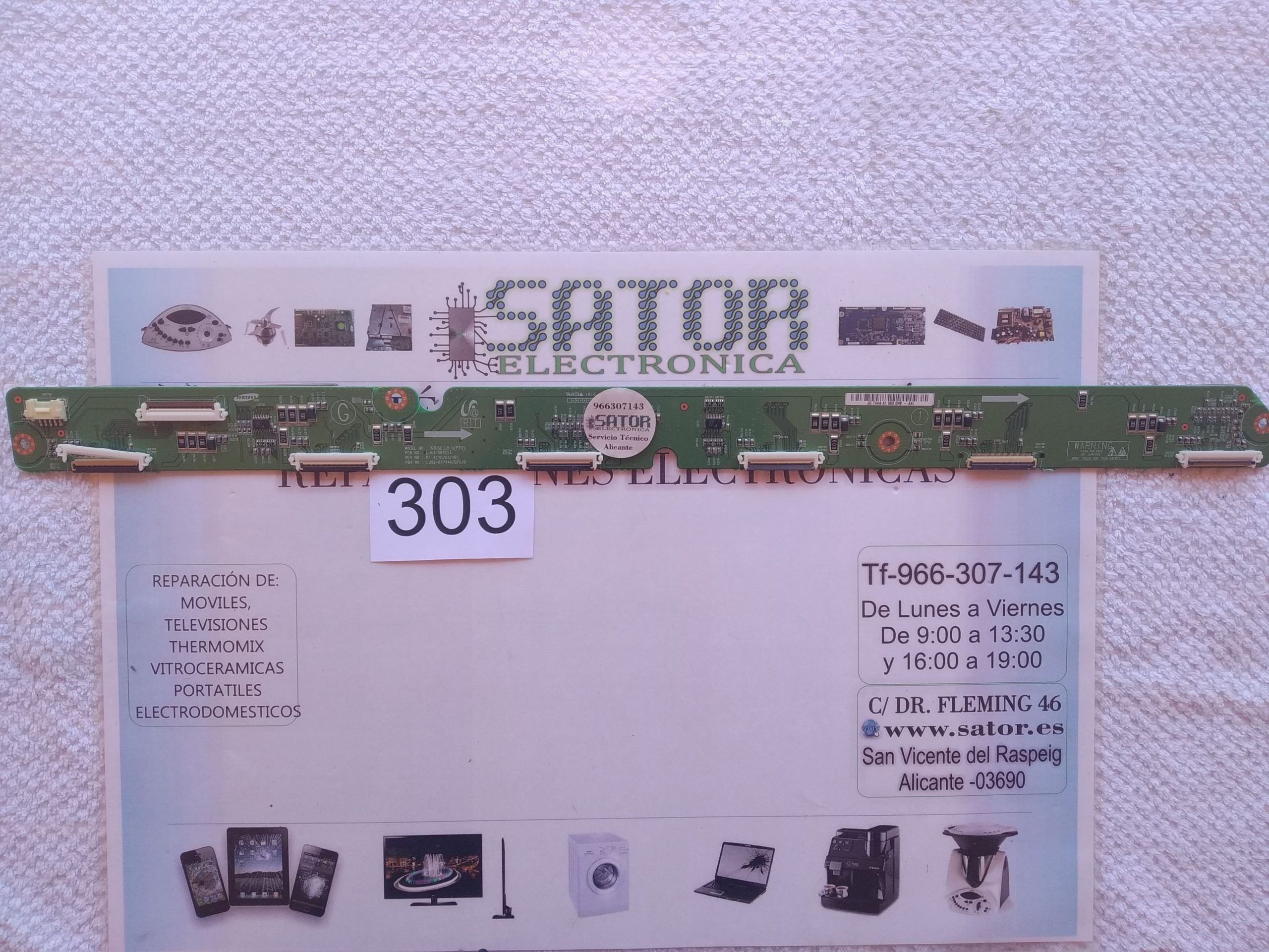 Placa Buffer Board Lj41-08922a (LJ92-01744A)