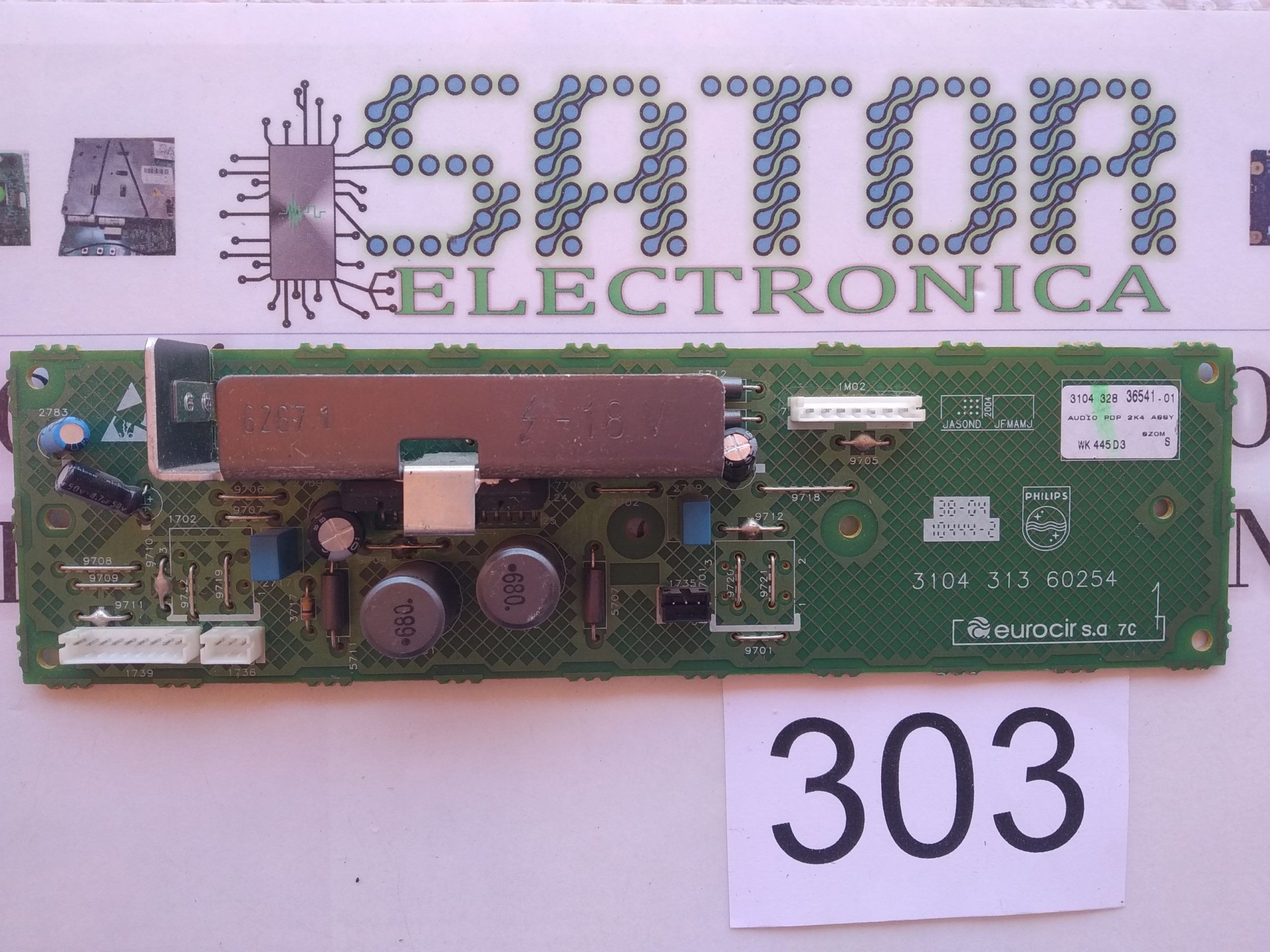 Placa De Audio 3104 313 60254 (3104 328 36541)