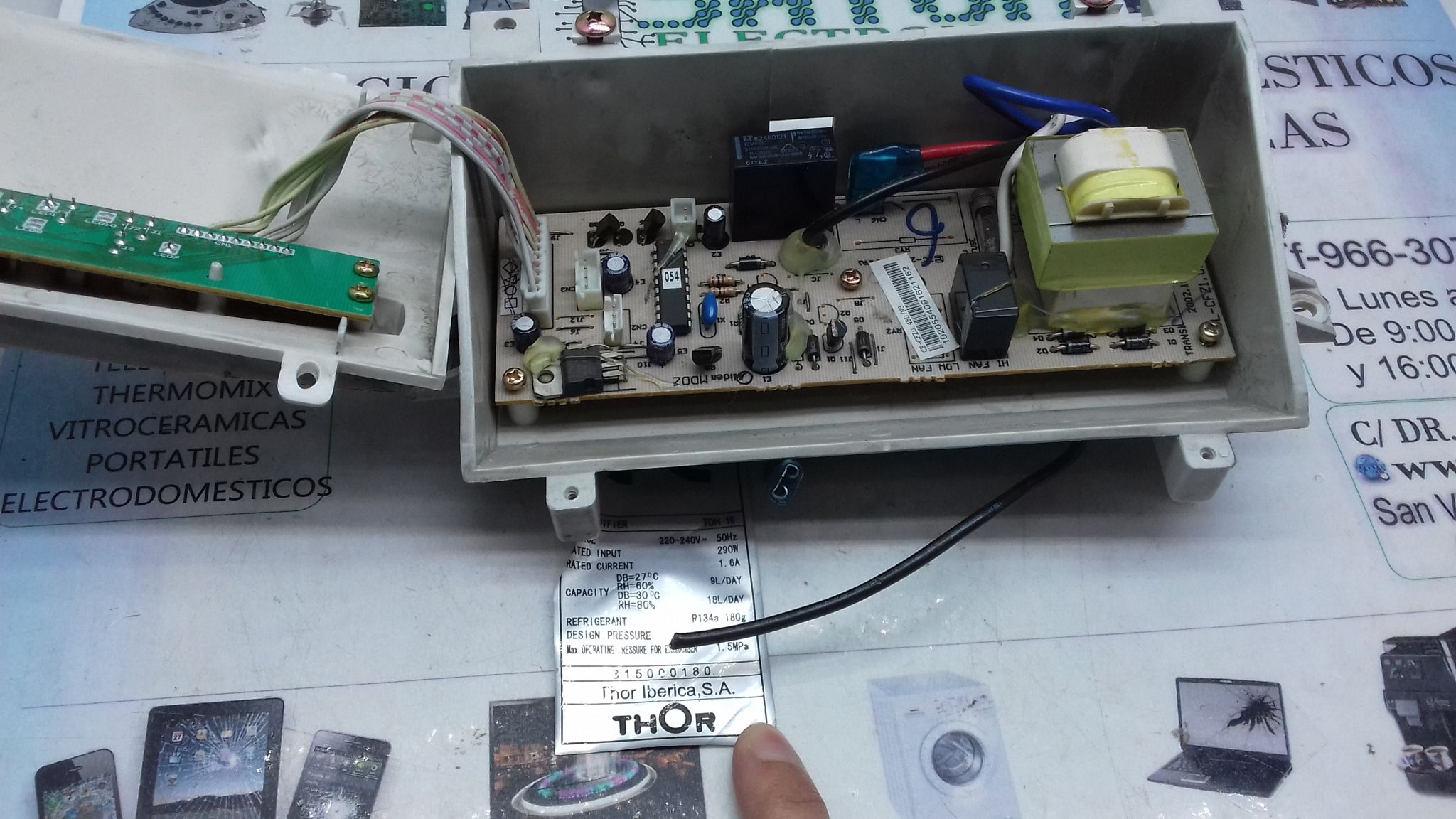 Circuito Sensor Deshumidificador Ul-Cfz1.Obd-B.1.1.1-1