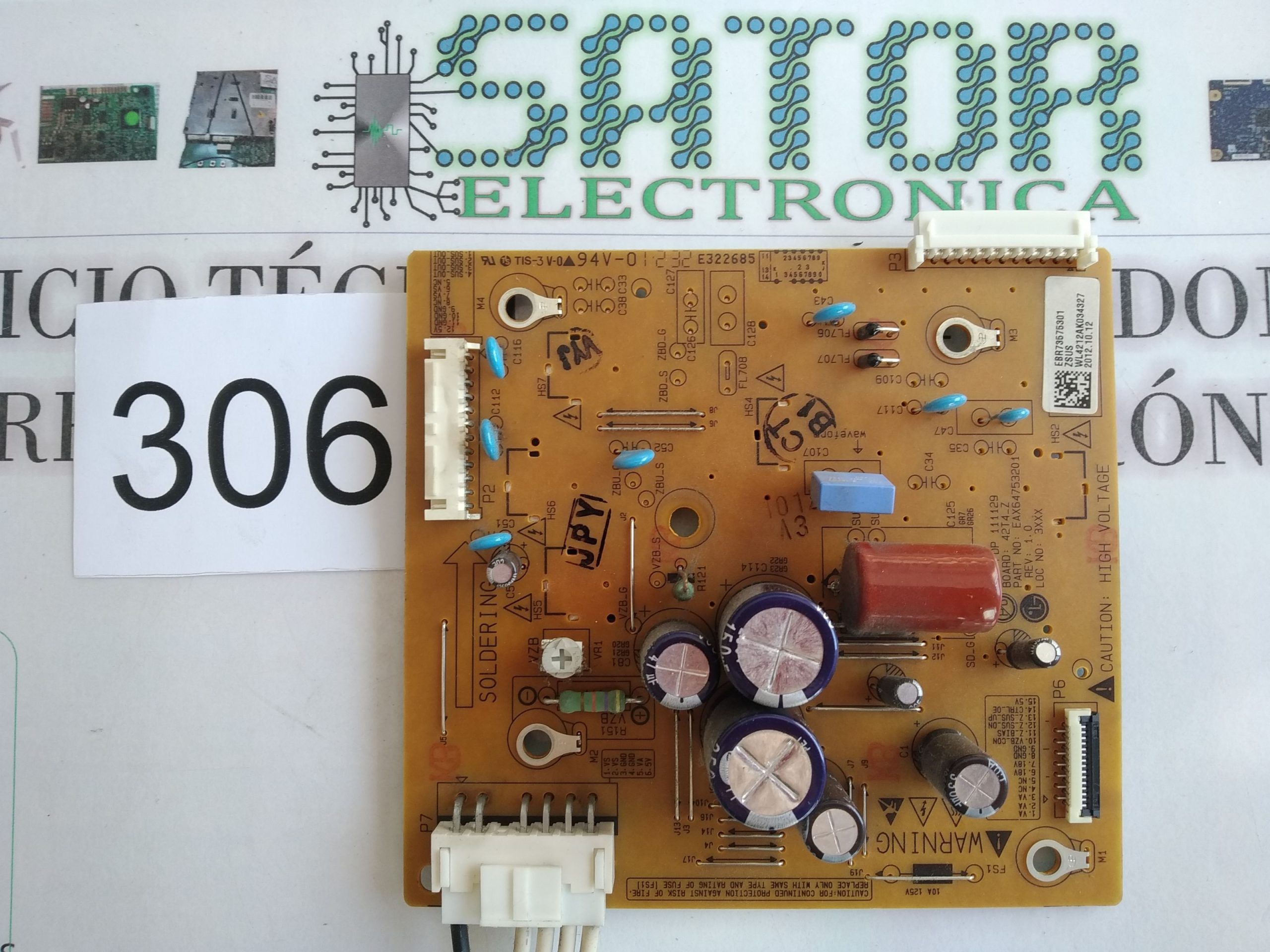 Placa Zsus Eax64753201 Ebr73575301 (42t4_z)