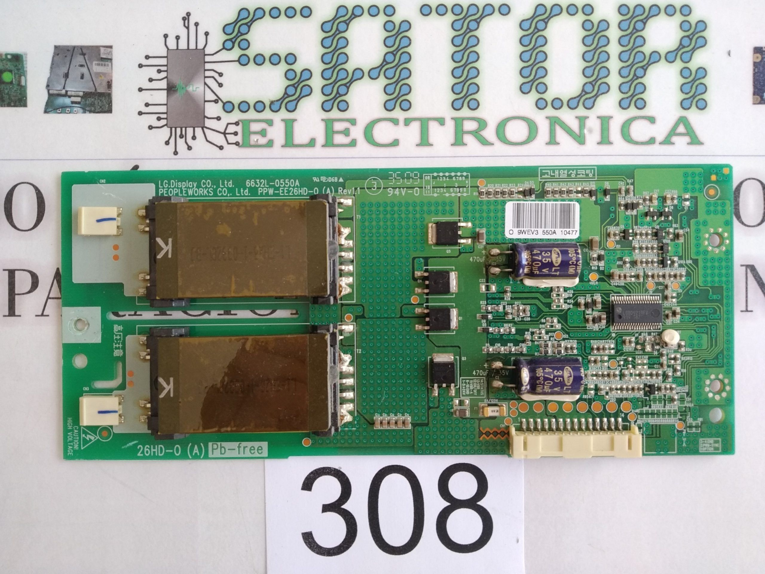 Placa T-Com 6632l-0550a Ppw-Ee26hd-0