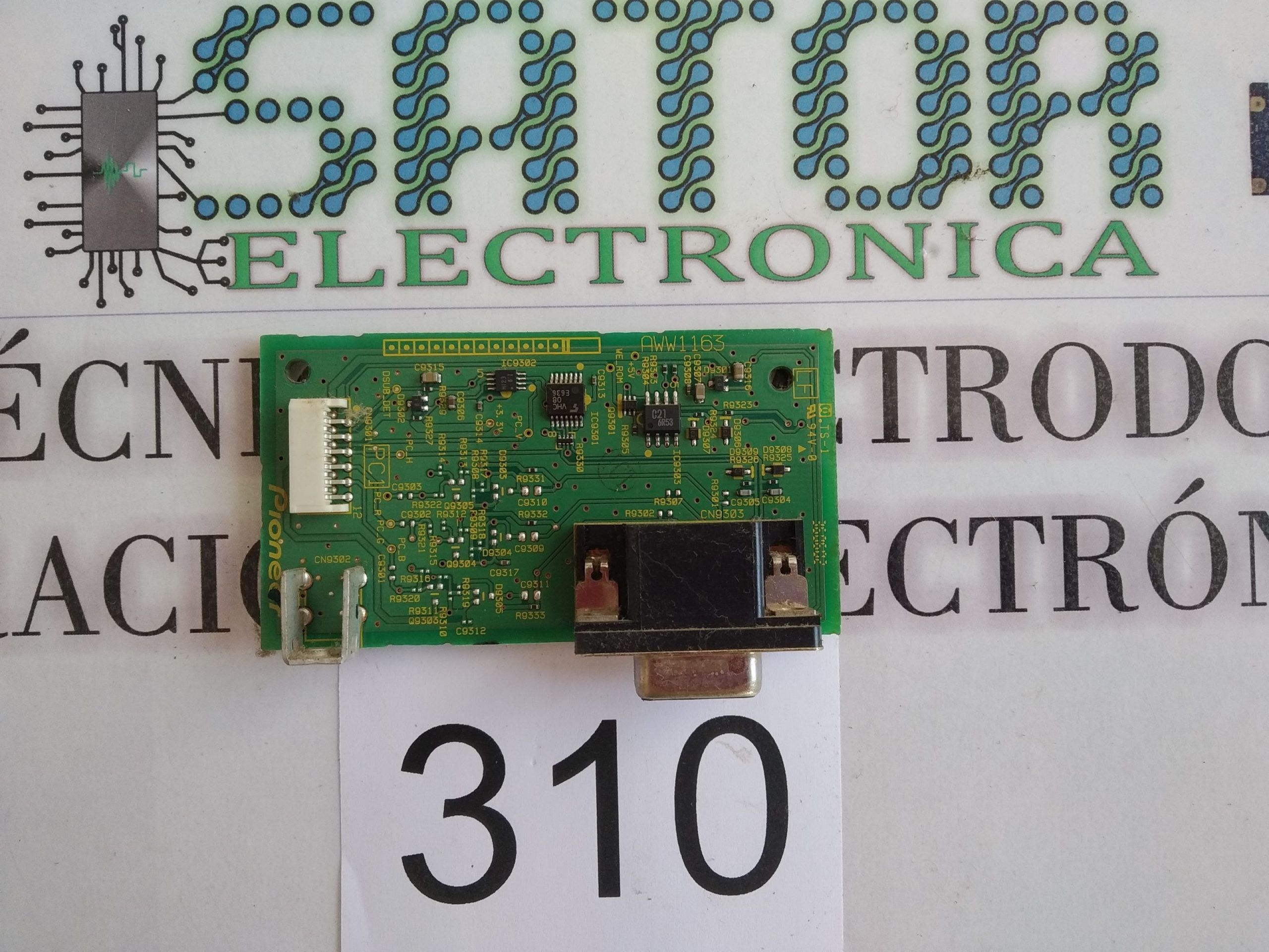 Placa Dsub O Puerto Vga Awn1163 Pioneer