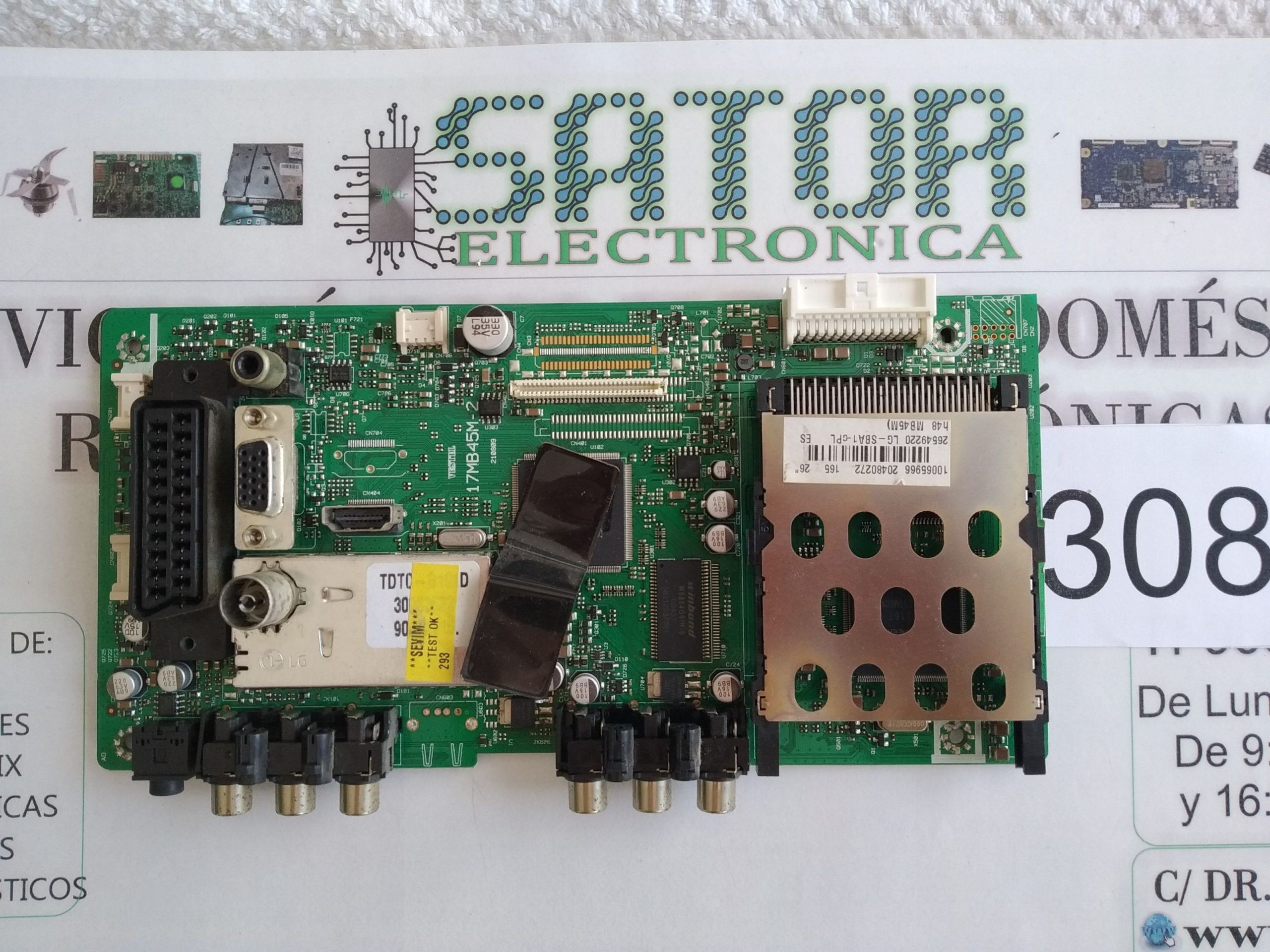 Placa Main Vestel 17mb45m-2