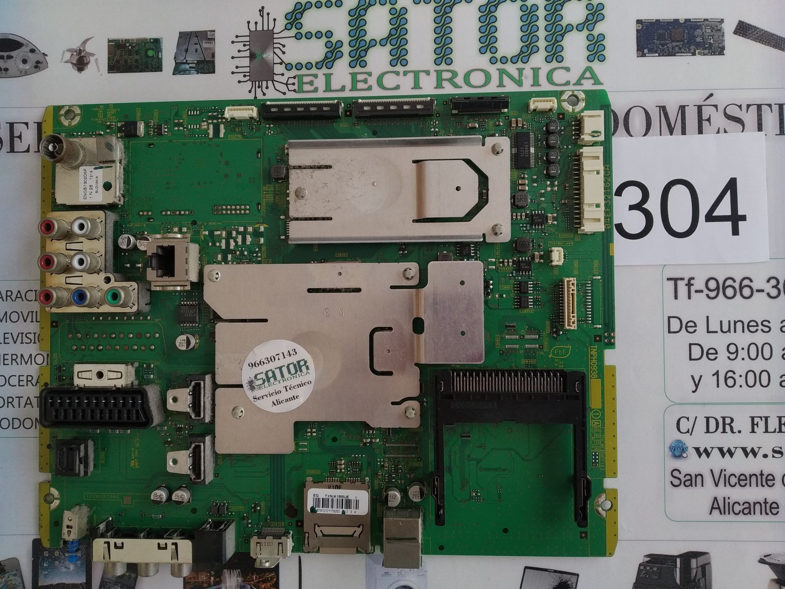 Placa Main Tnph0938 Sintonizador Engs7302d5f