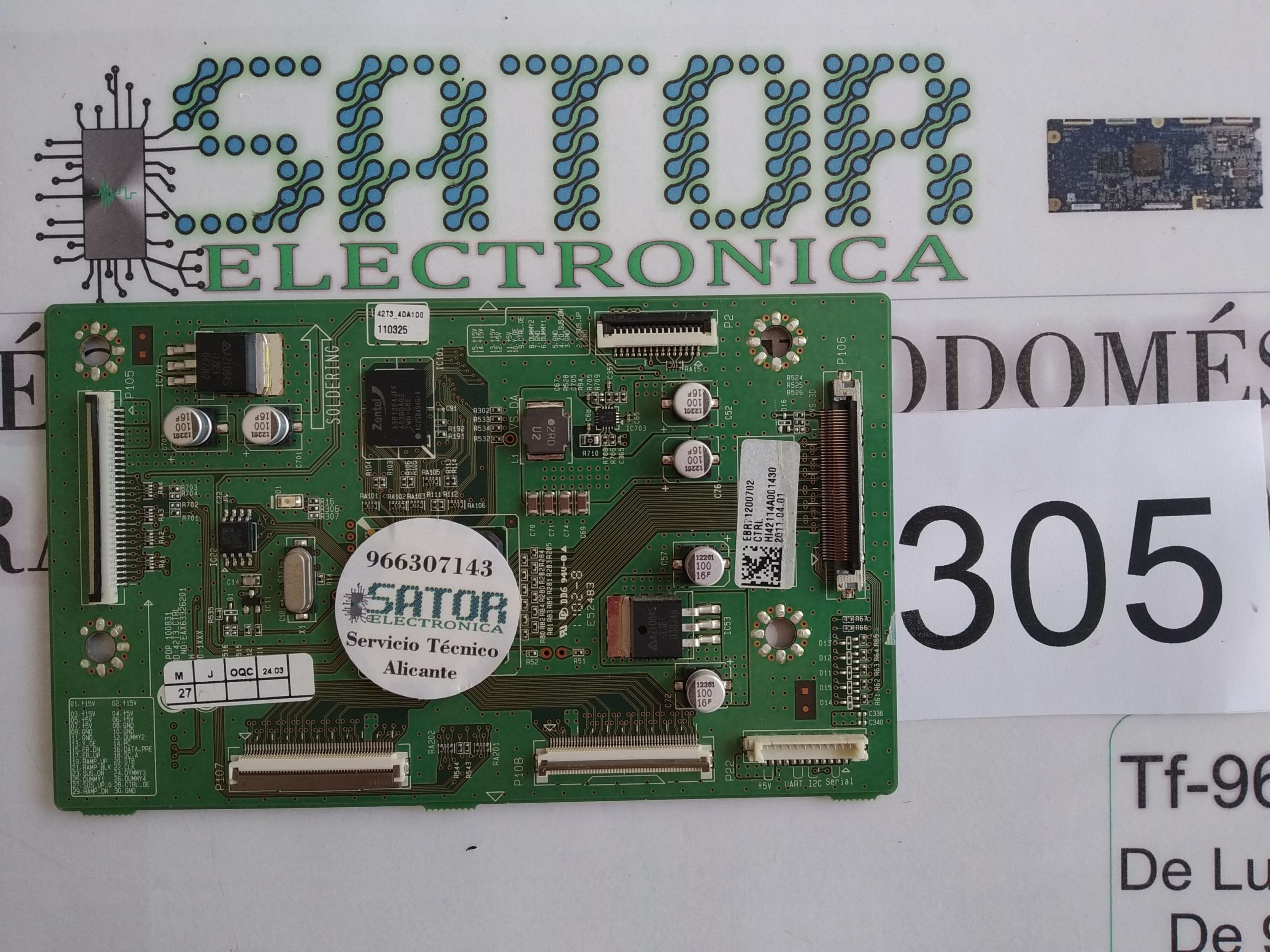 Placa T-Com Eax63326201 Ebr71200702