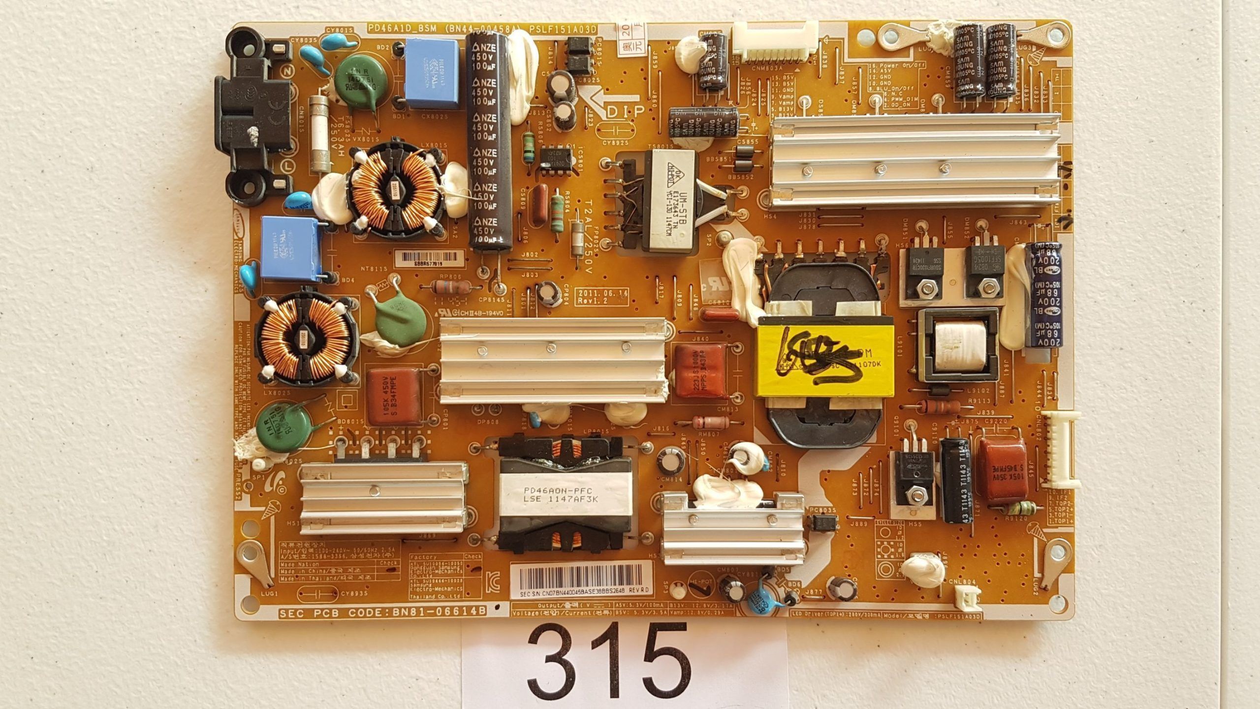 Fuente de Alimentacion BN44-00458A BN81-06614B