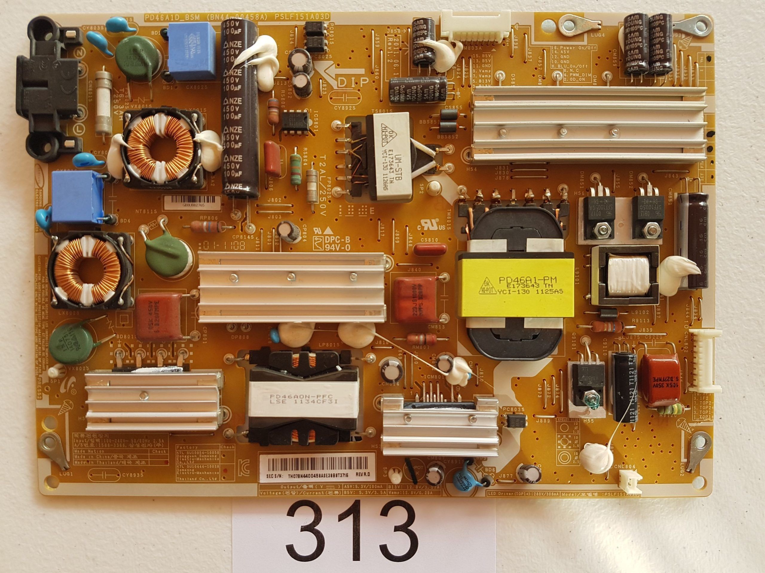 Fuente Alimentación Bn44-00458a (PD46A1D_BSM) Pslf151a03d
