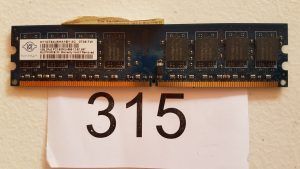 Tarjeta Memoria Ram Ddr2 Nanya Nt1gt64u8ha1by-3c