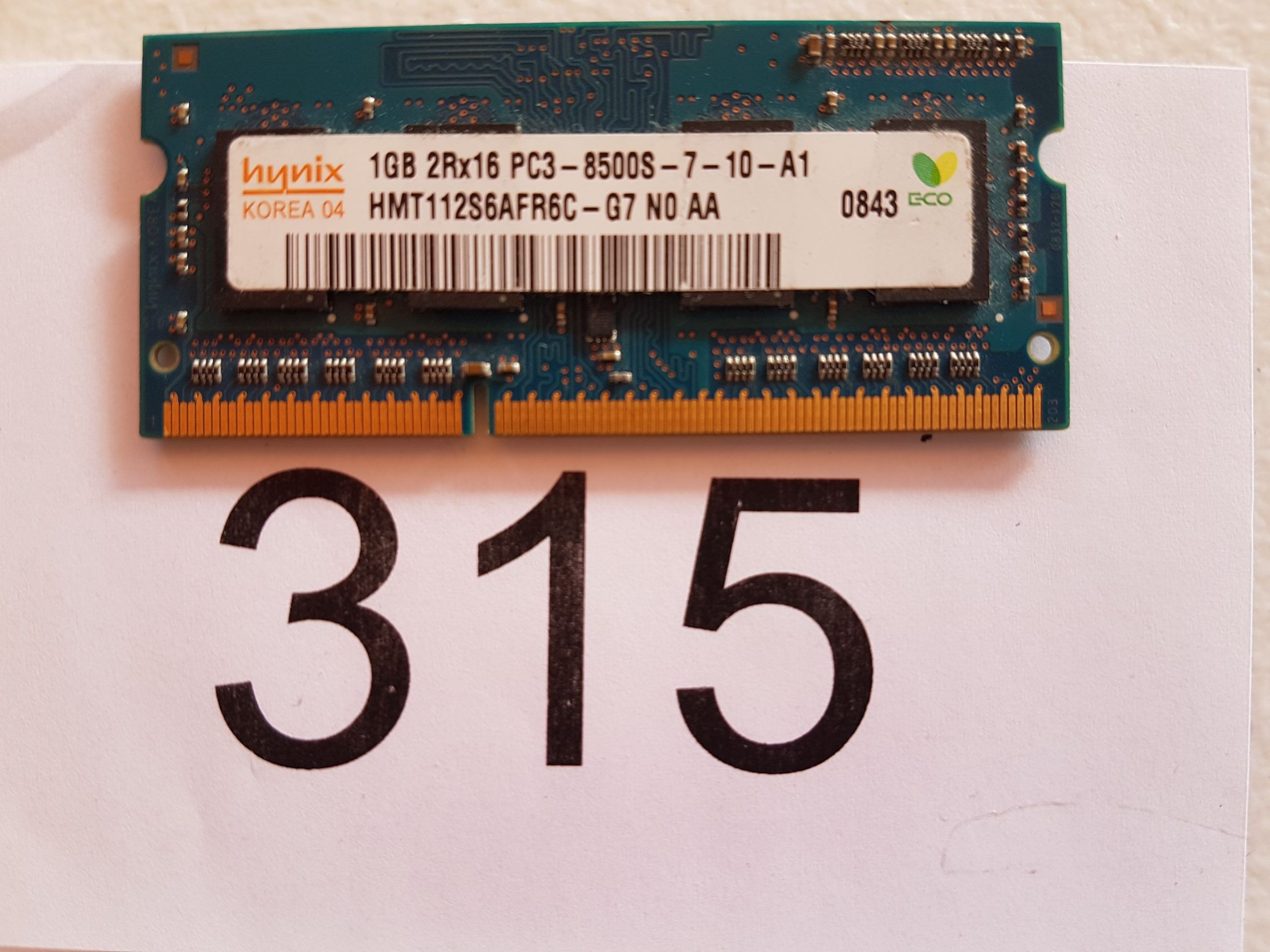 Tarjeta Memoria Ram Hynix Hmt112s6afr6c-G7