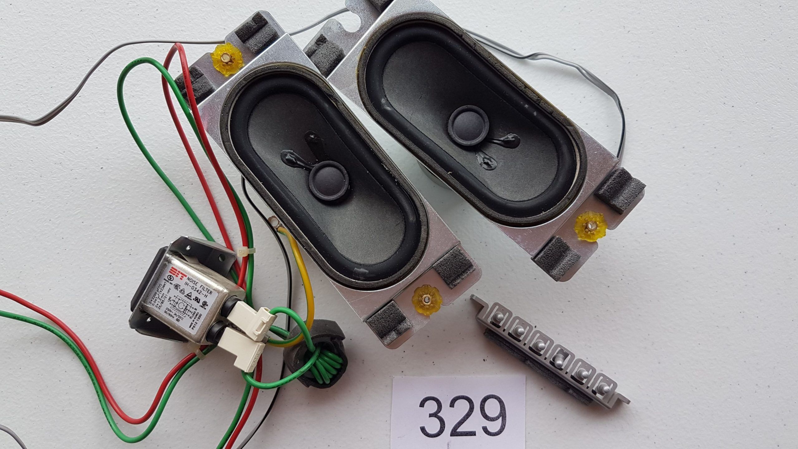 Altavoces Oki Zf7107r Con Filtro Hpf Ih-0342-H Y Botonera