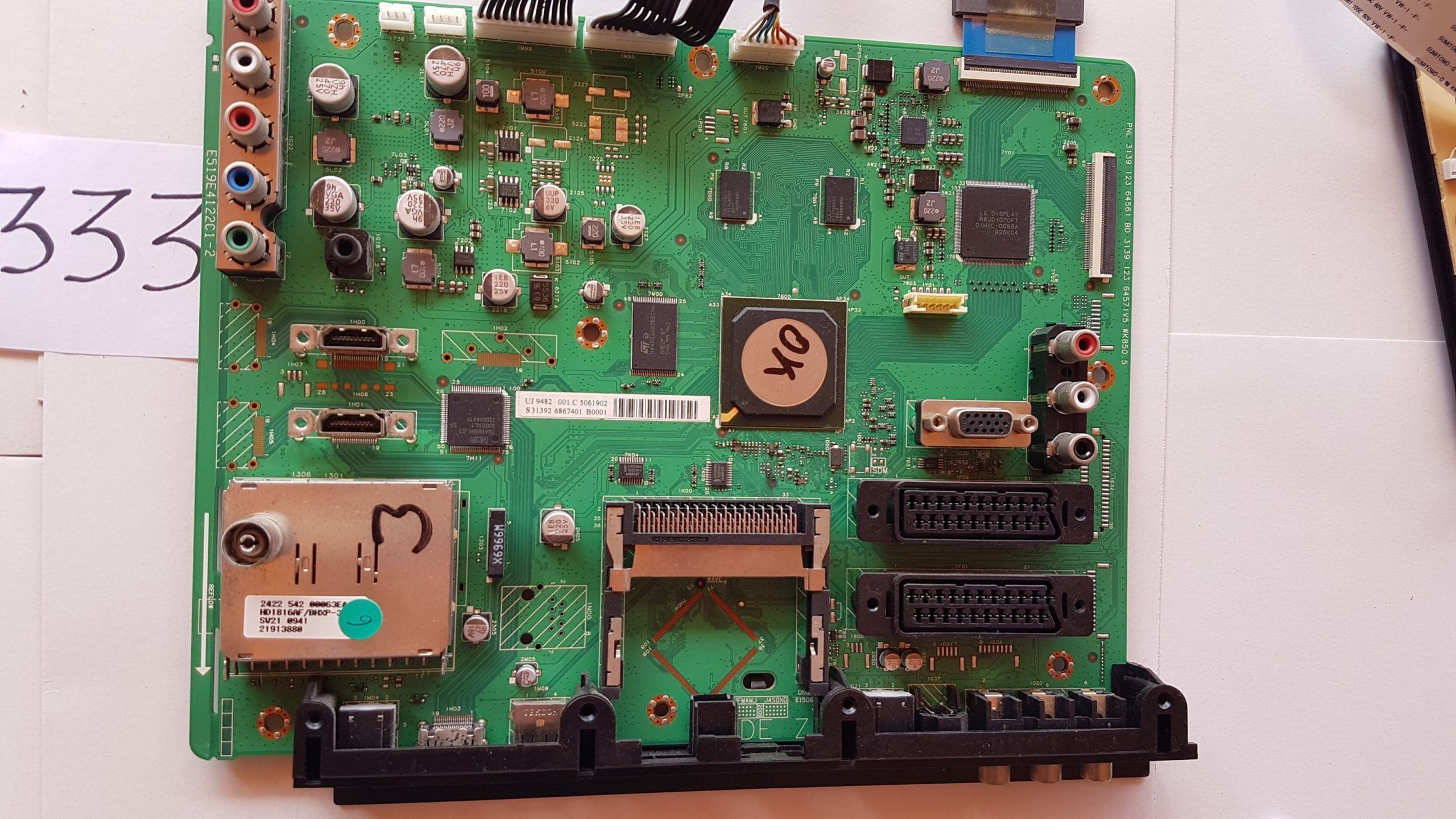 Placa Main 319 123 64561 Con Sintonizador Hd1816af/Bhxp