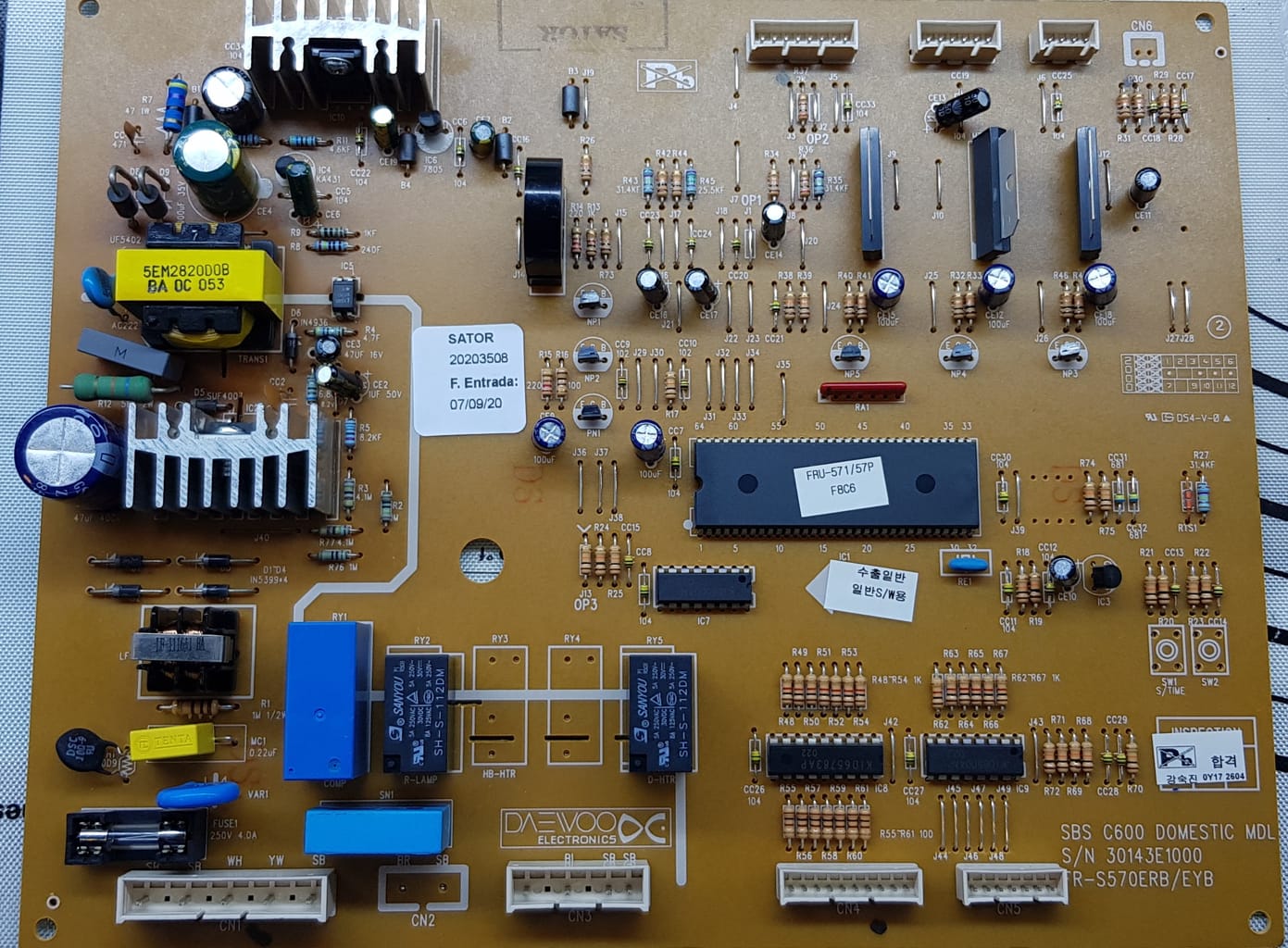 Reparar Módulo Electrónico Daewoo Electronics Fru 571/57p