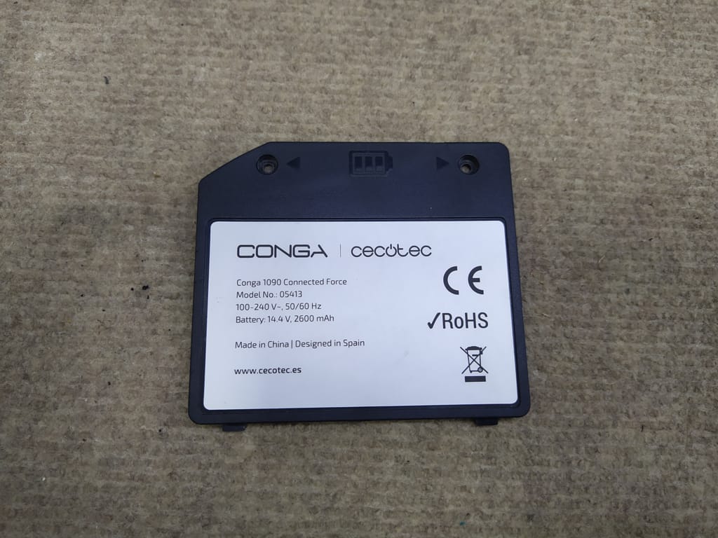 Tapa Batería Cecotec Conga 1090